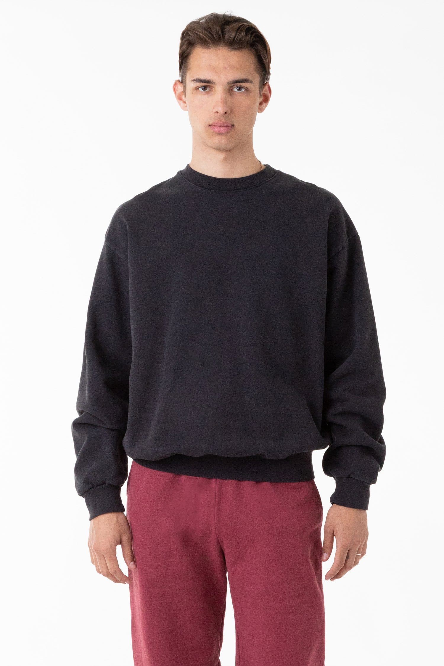 HF07 - Heavy Fleece Crewneck Sweatshirt (Garment Dye) - Image 40
