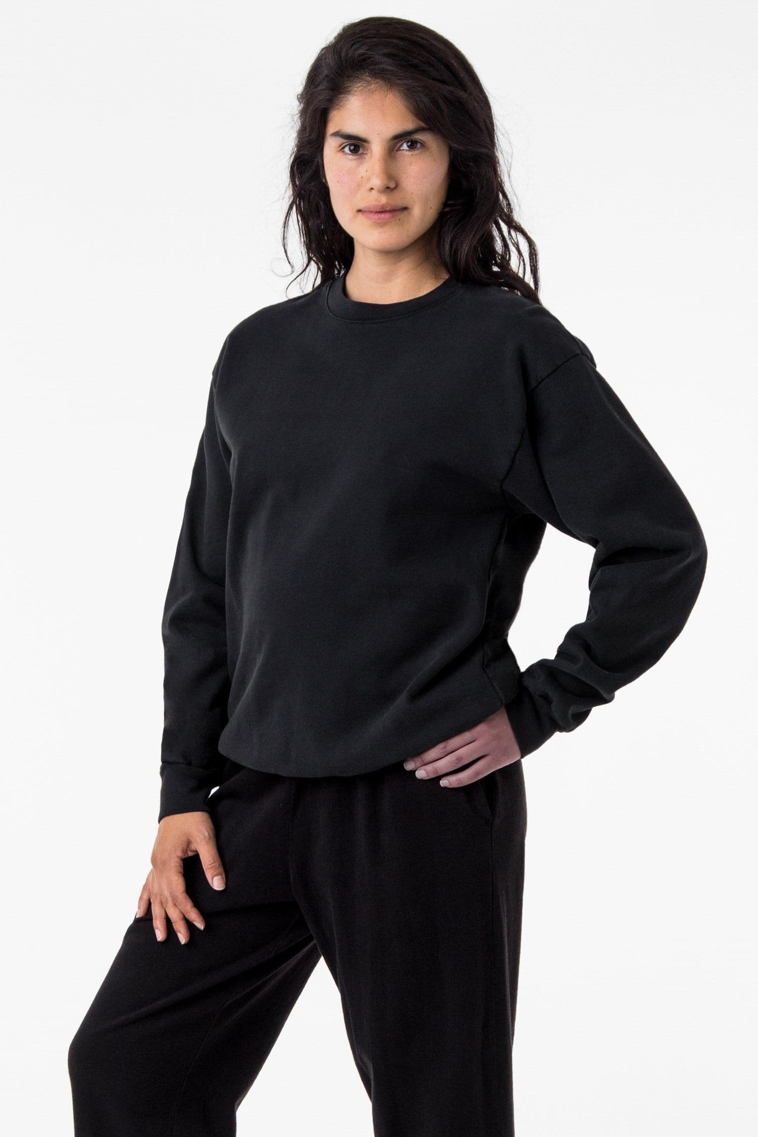 HF07 - Heavy Fleece Crewneck Sweatshirt (Garment Dye) - Image 41
