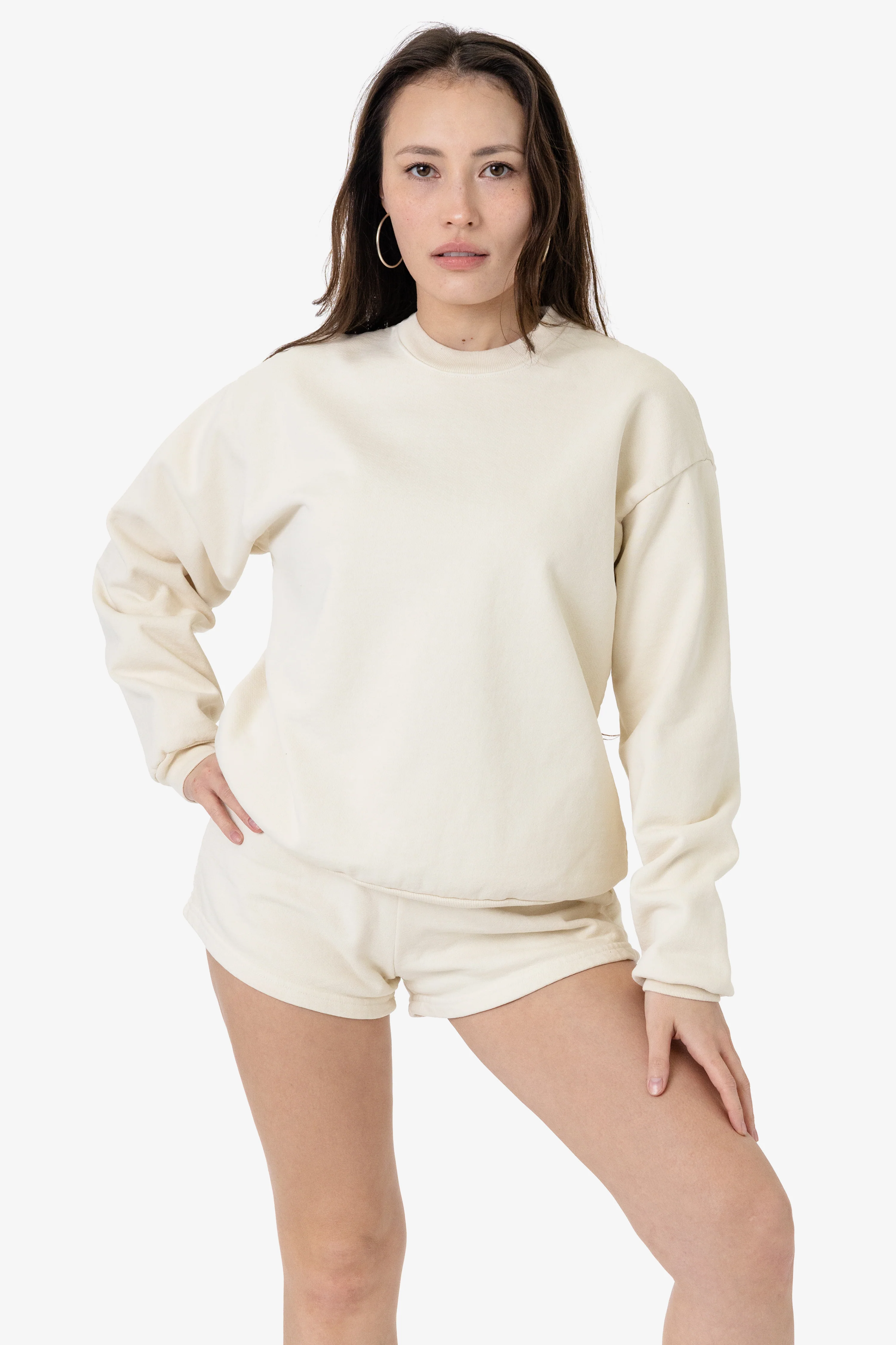 HF07 - Heavy Fleece Crewneck Sweatshirt (Garment Dye) - Image 45