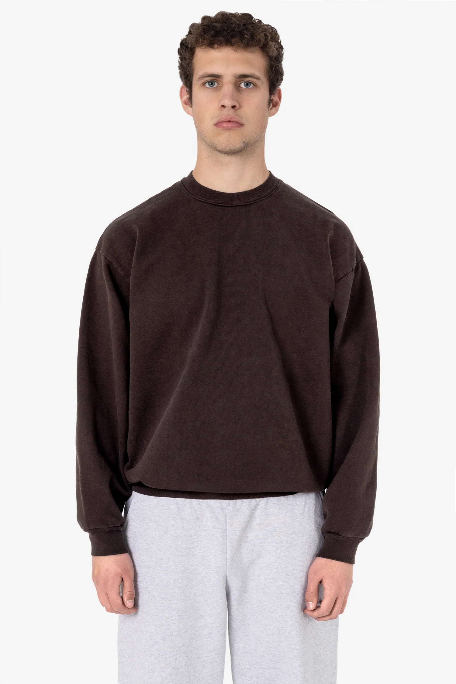 HF07 - Heavy Fleece Crewneck Sweatshirt (Garment Dye) - Image 5