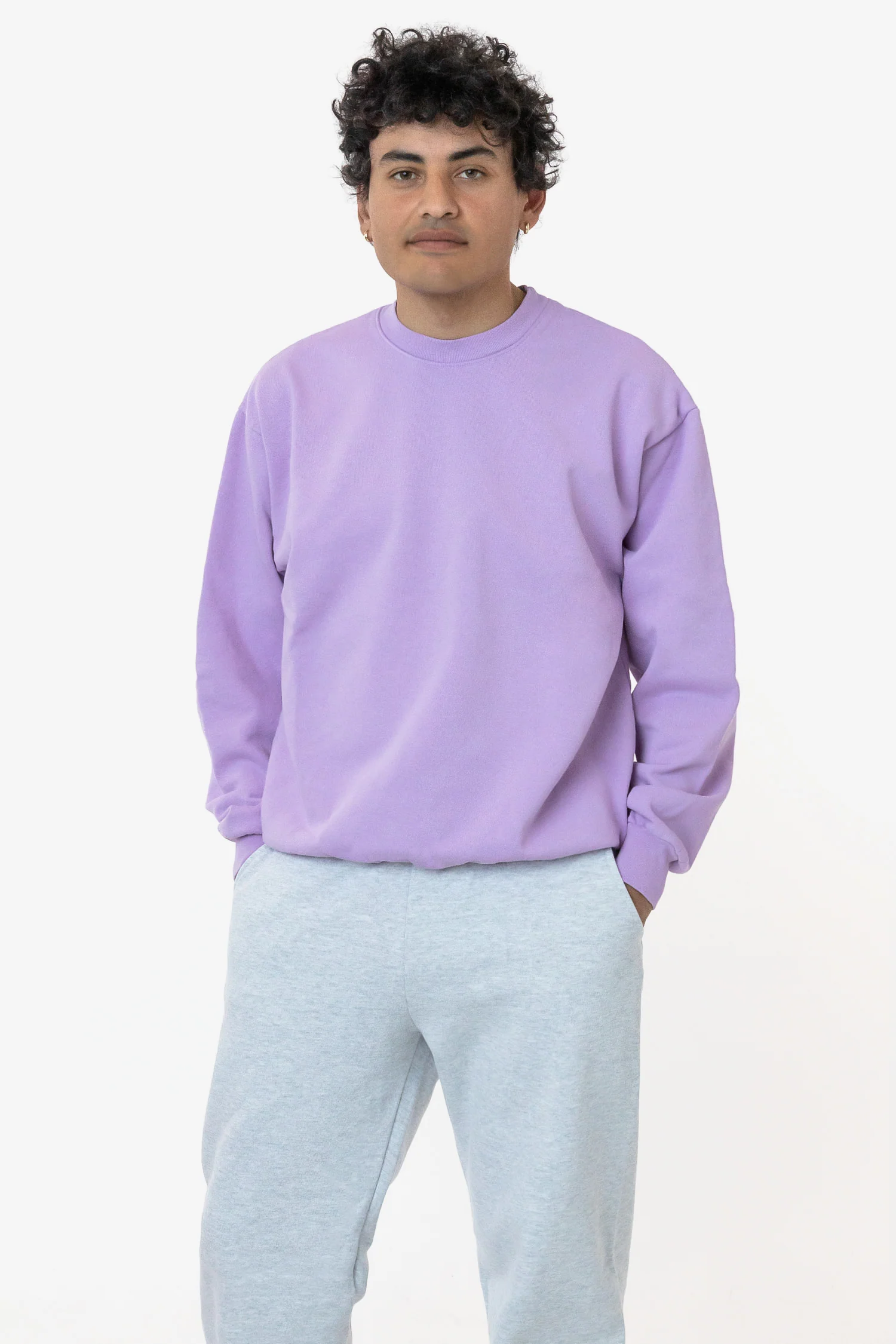 HF07 - Heavy Fleece Crewneck Sweatshirt (Garment Dye) - Image 51