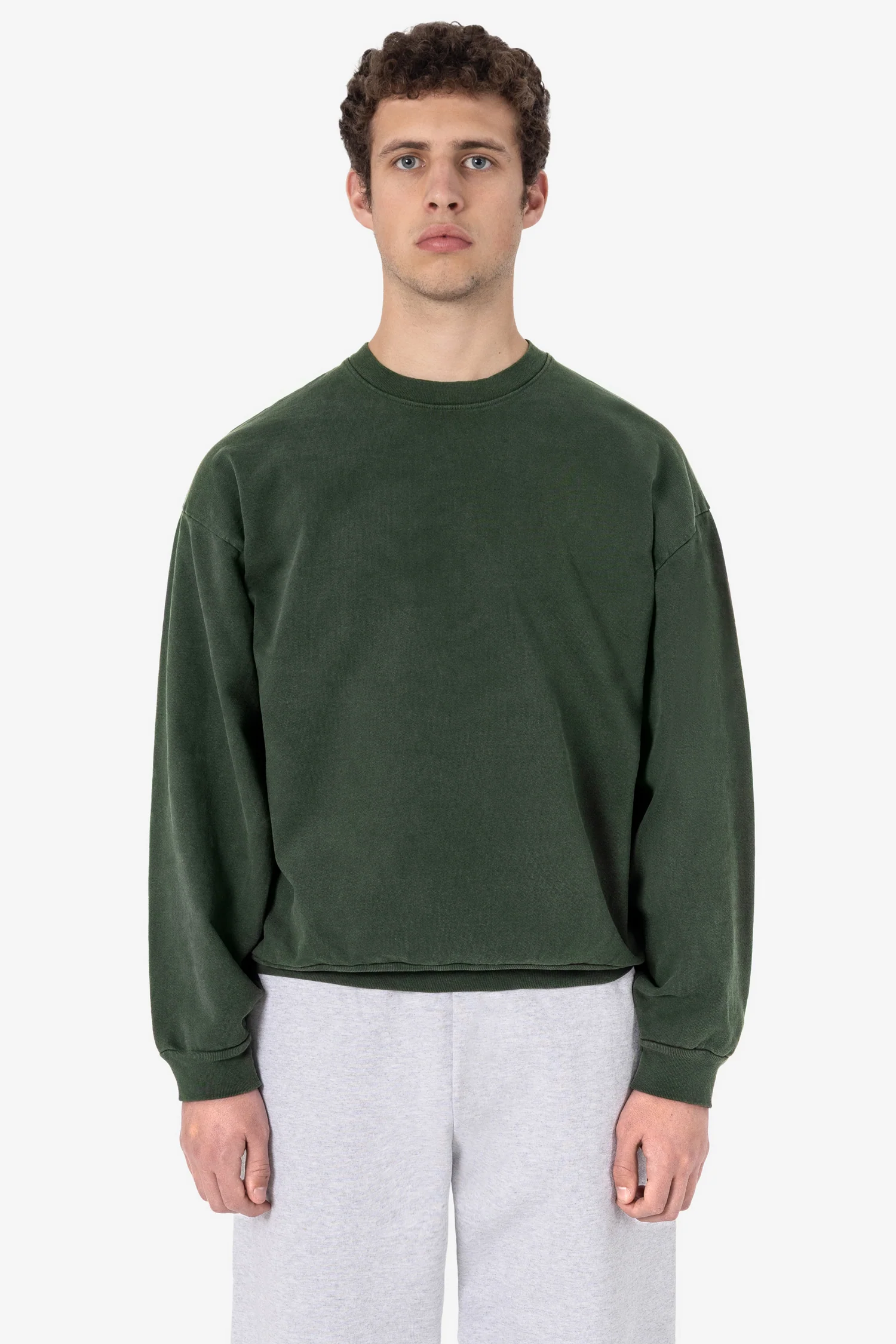HF07 - Heavy Fleece Crewneck Sweatshirt (Garment Dye) - Image 58