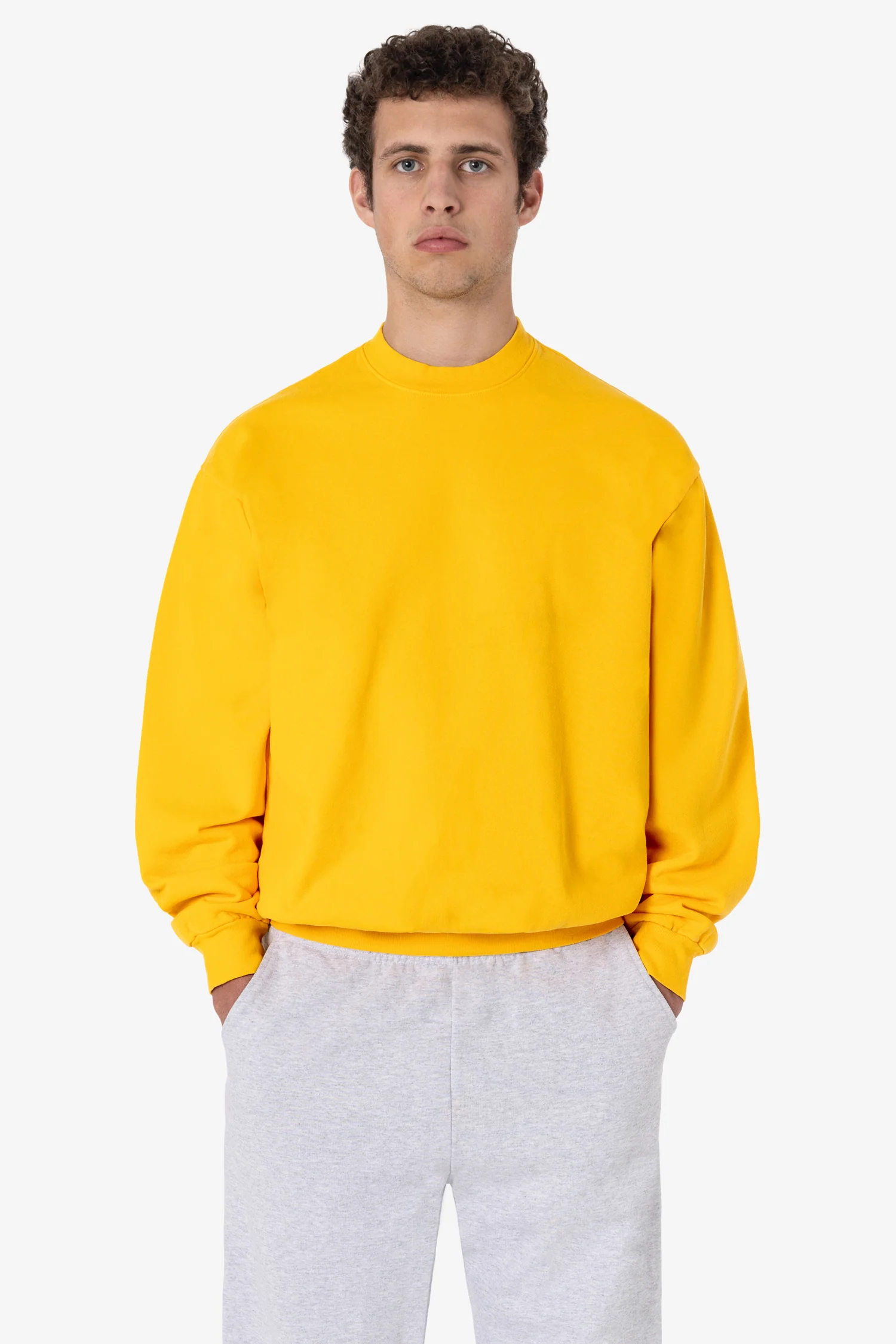 HF07 - Heavy Fleece Crewneck Sweatshirt (Garment Dye) - Image 64