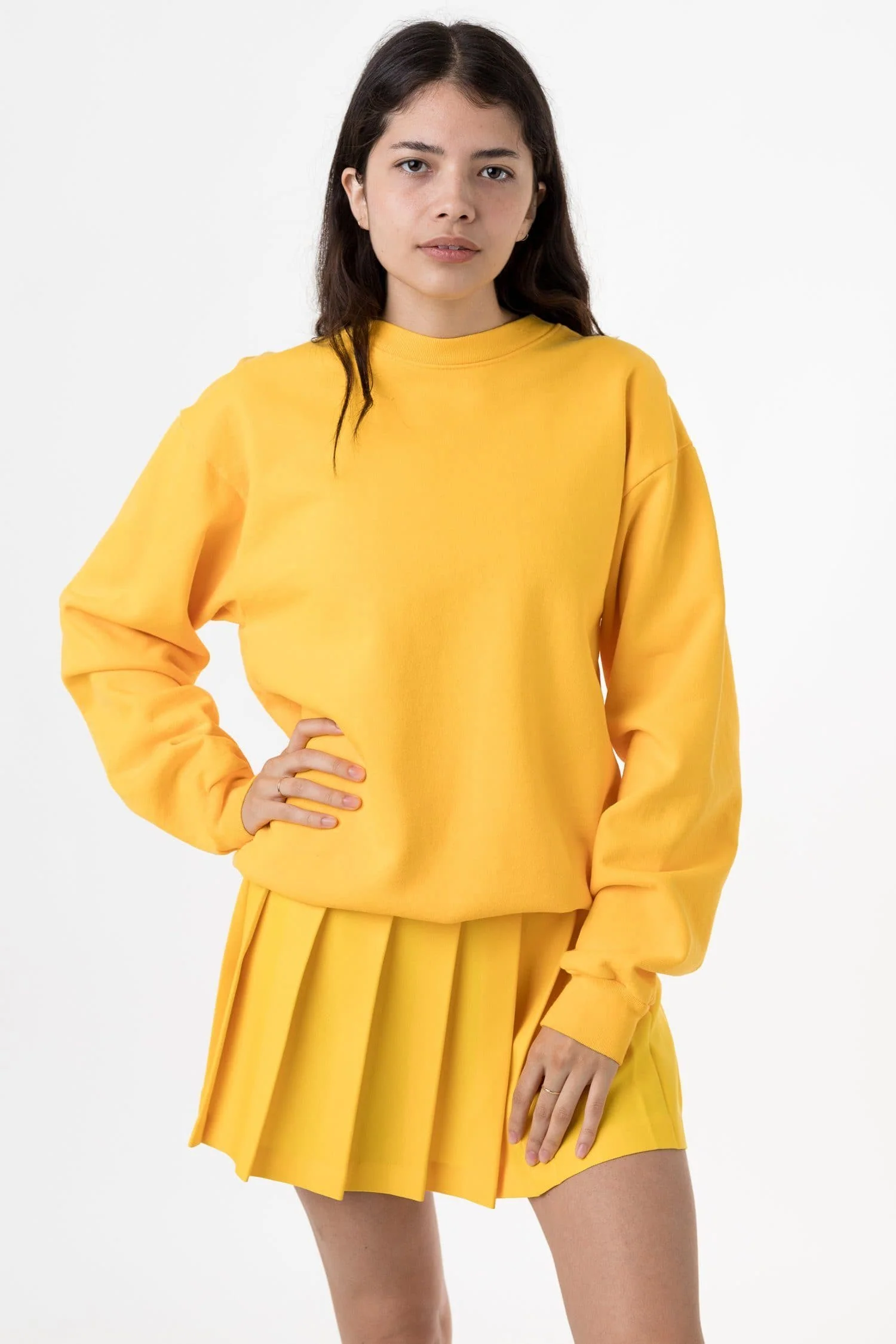 HF07 - Heavy Fleece Crewneck Sweatshirt (Garment Dye) - Image 73