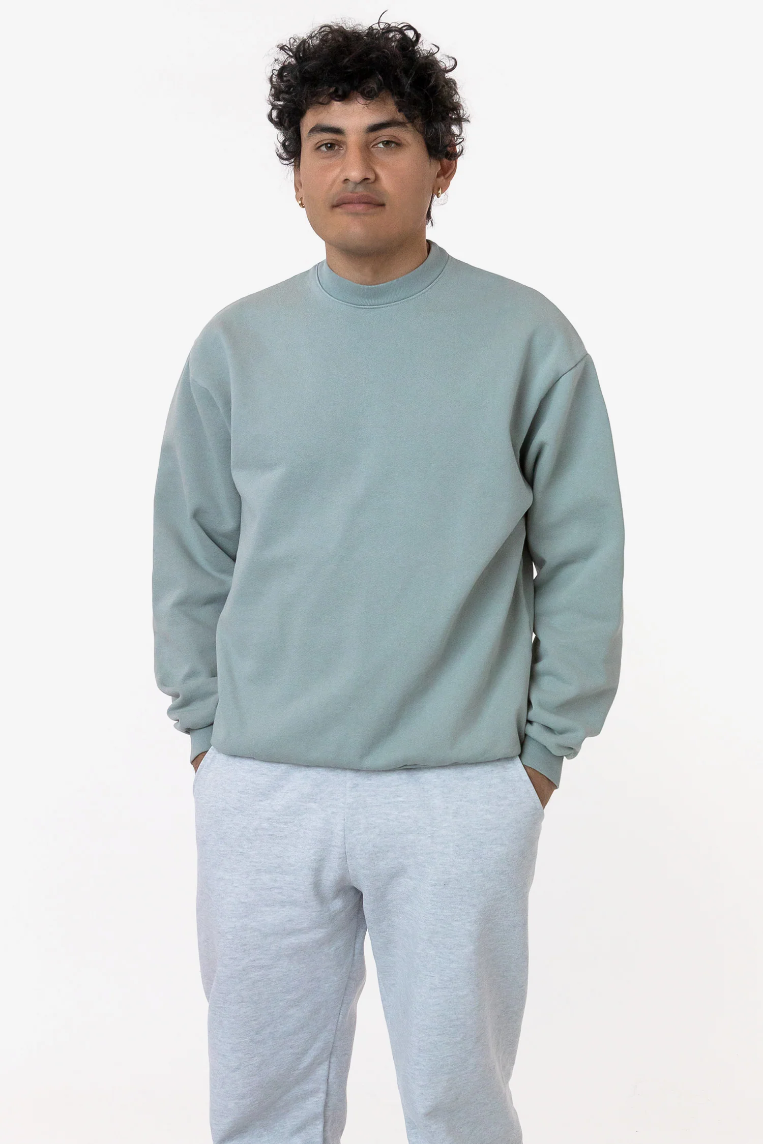 HF07 - Heavy Fleece Crewneck Sweatshirt (Garment Dye) - Image 76
