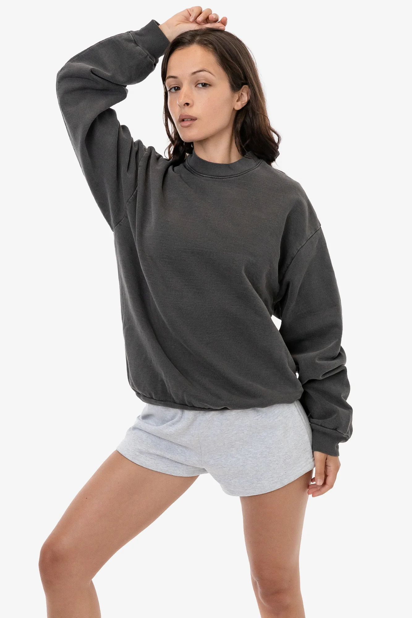 HF07 - Heavy Fleece Crewneck Sweatshirt (Garment Dye) - Image 83