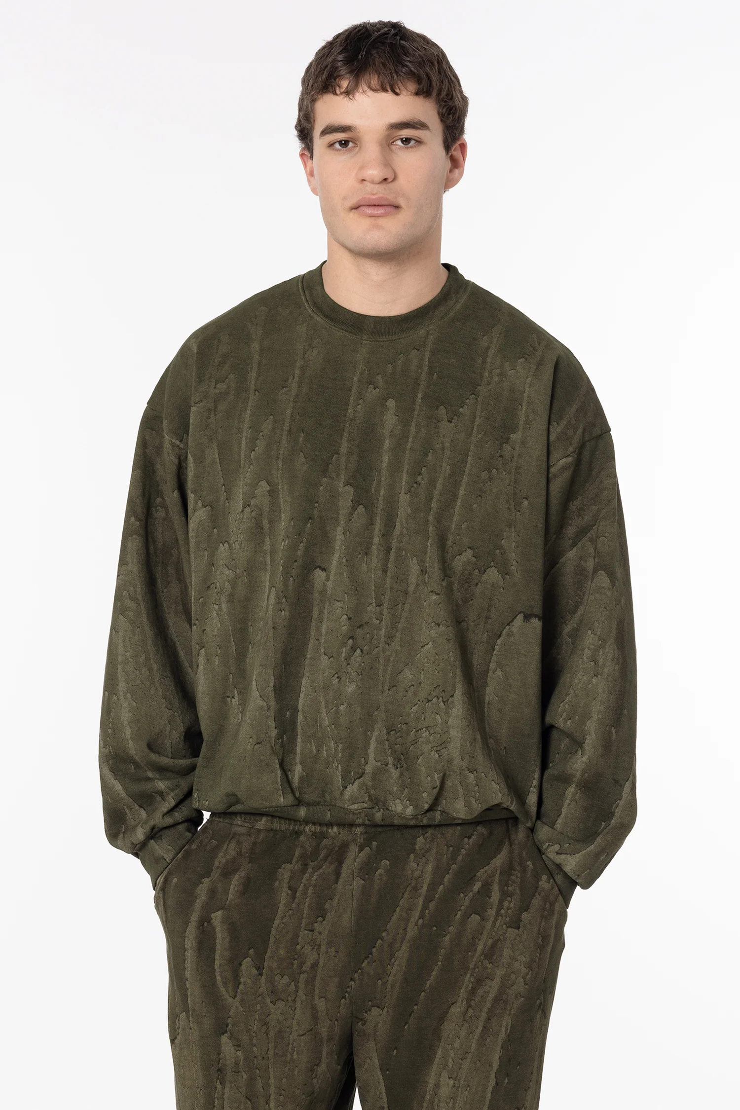 HF07 - Heavy Fleece Crewneck Sweatshirt (Garment Dye) - Image 90