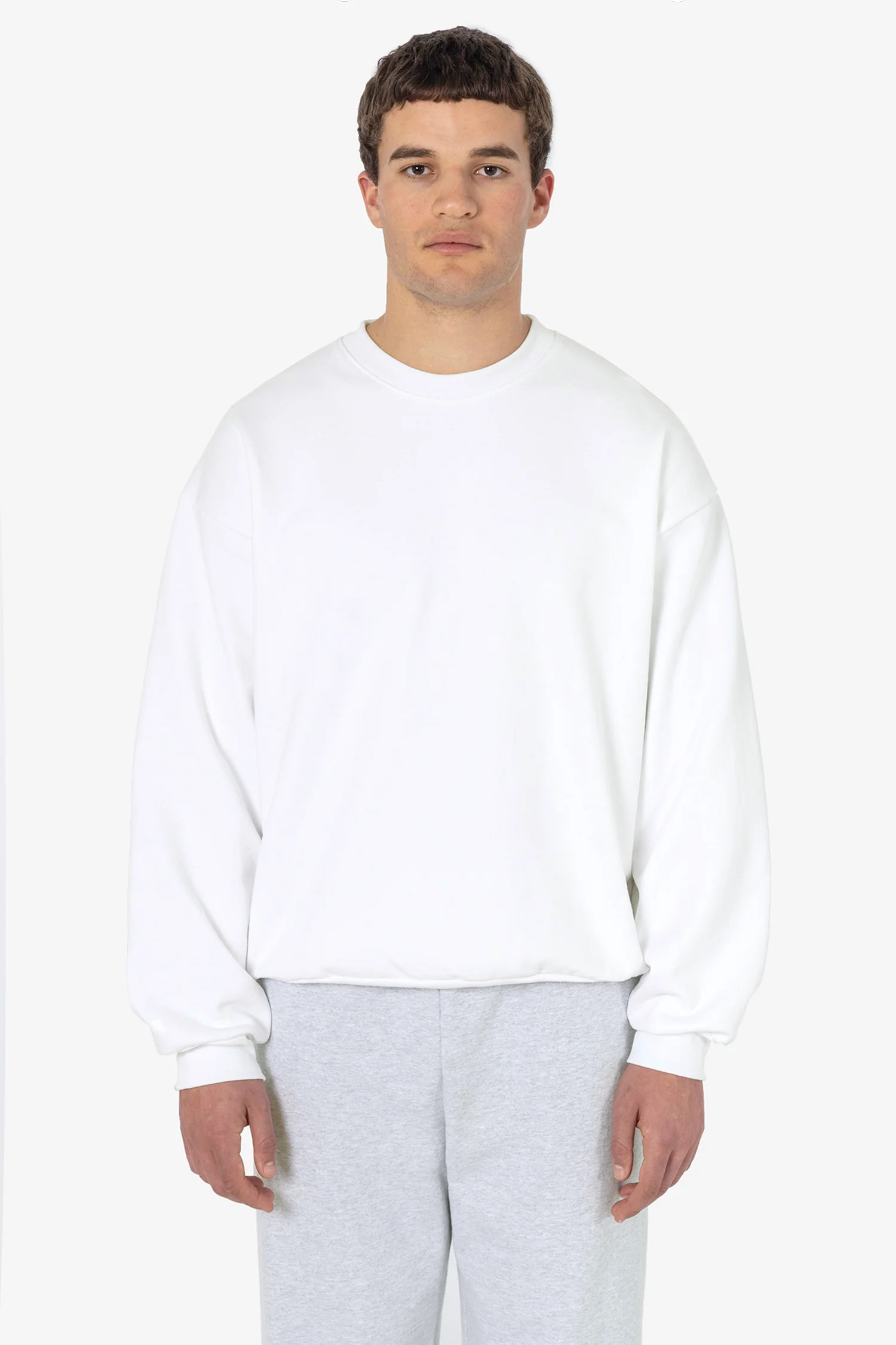 HF07 - Heavy Fleece Crewneck Sweatshirt (Piece Dye) - Image 10