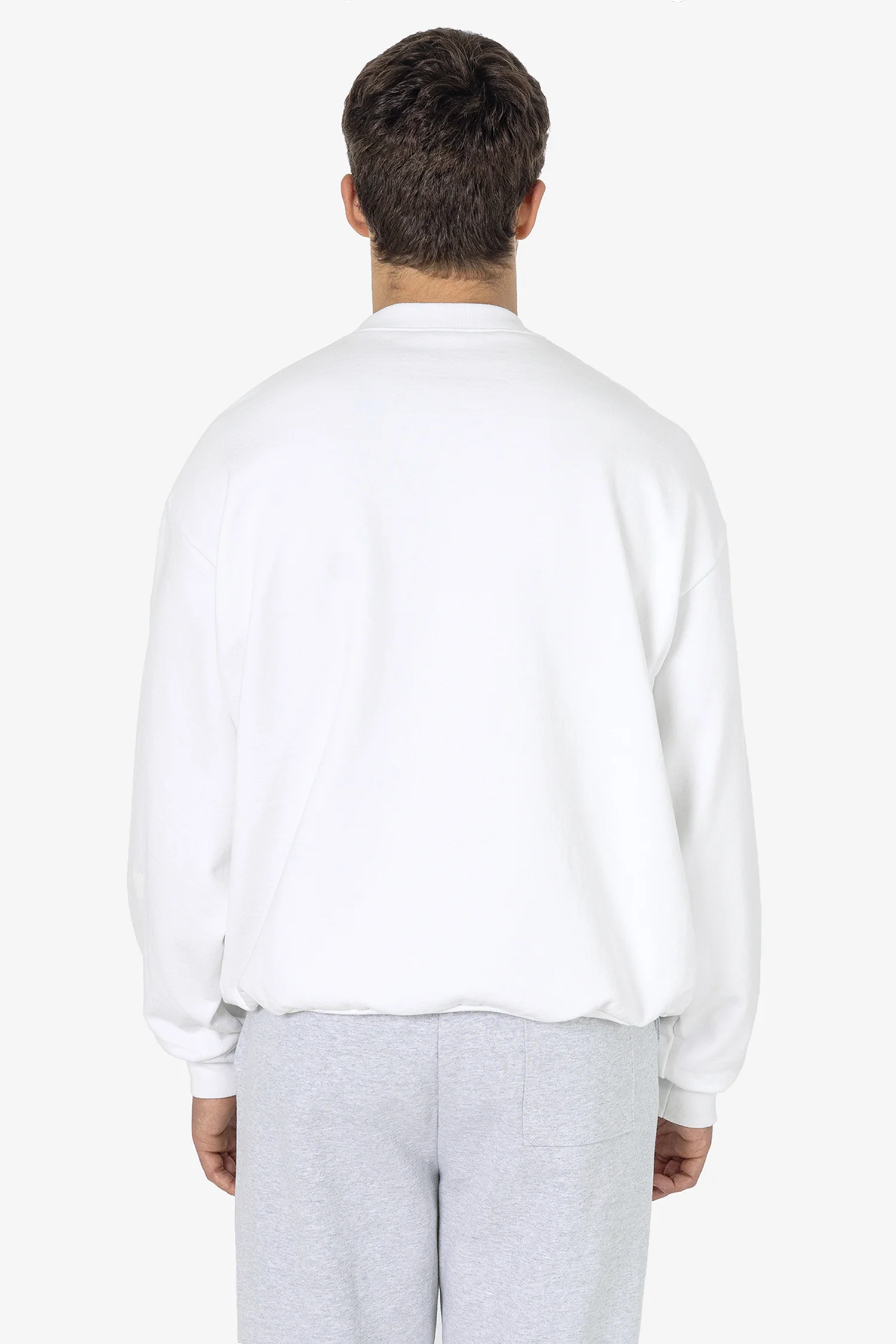 HF07 - Heavy Fleece Crewneck Sweatshirt (Piece Dye) - Image 11