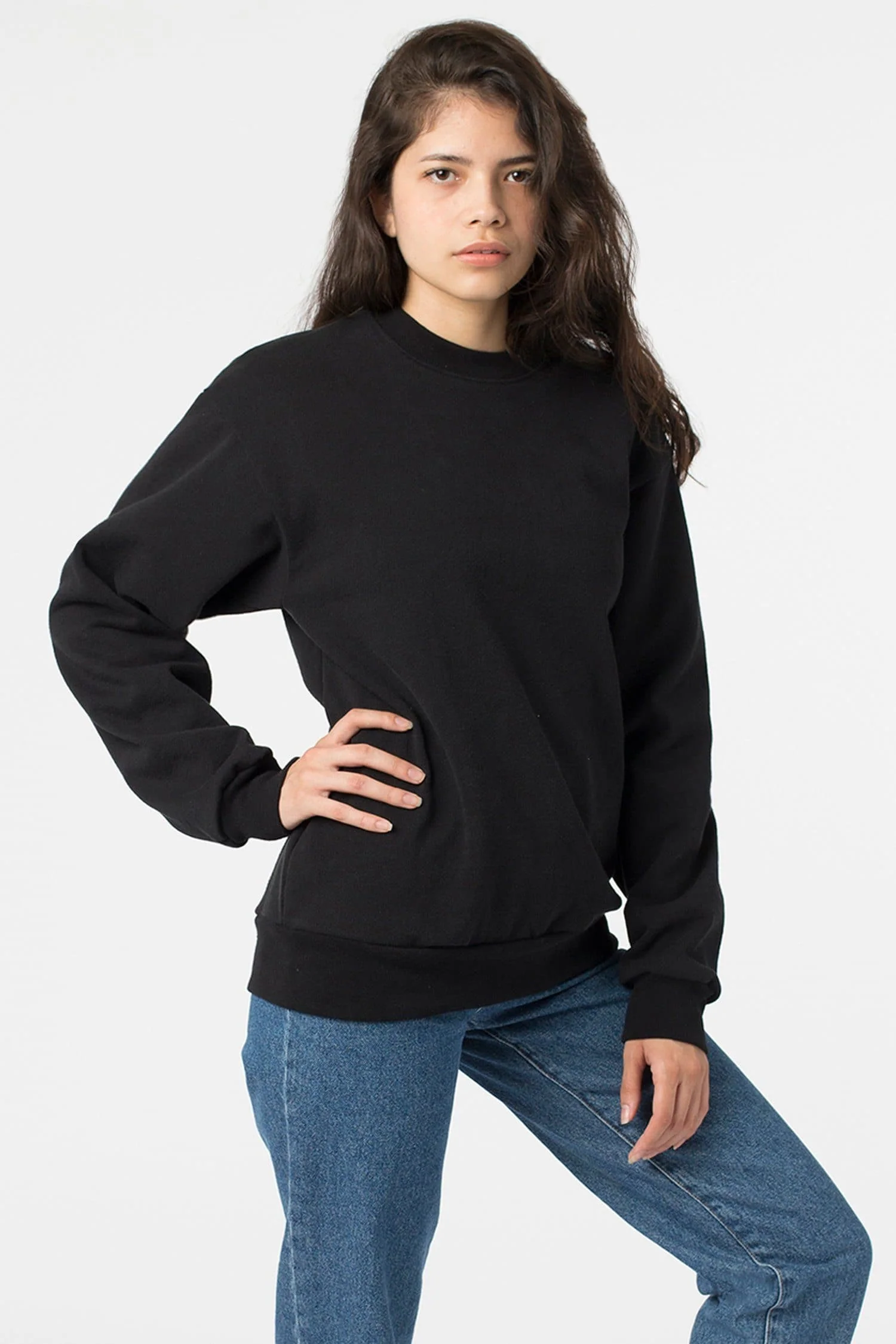 HF07 - Heavy Fleece Crewneck Sweatshirt (Piece Dye) - Image 20