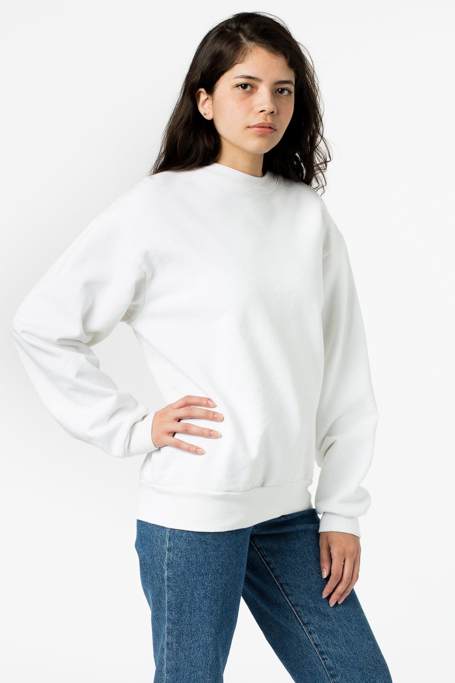 HF07 - Heavy Fleece Crewneck Sweatshirt (Piece Dye) - Image 27