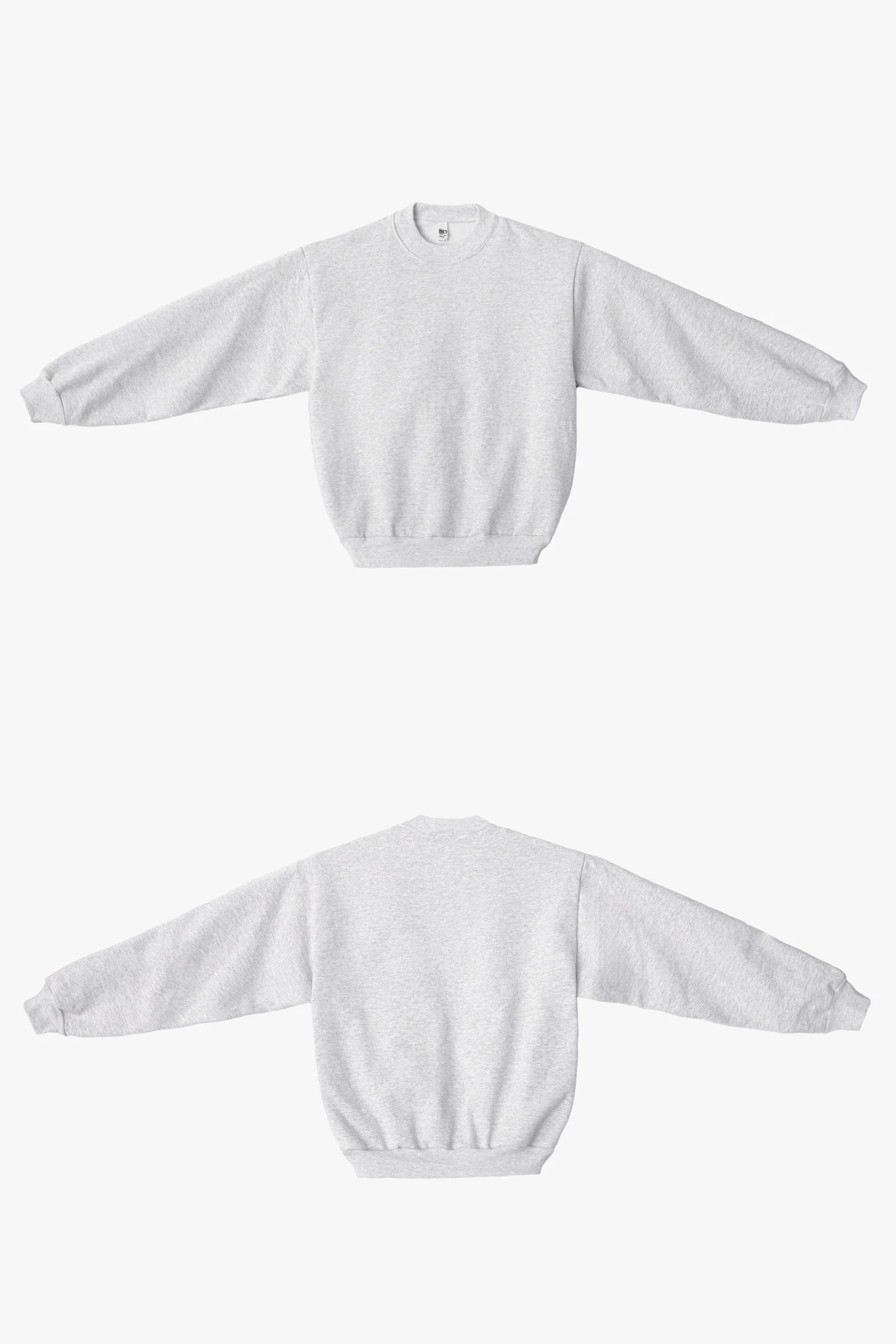 HF07 - Heavy Fleece Crewneck Sweatshirt (Piece Dye) - Image 39