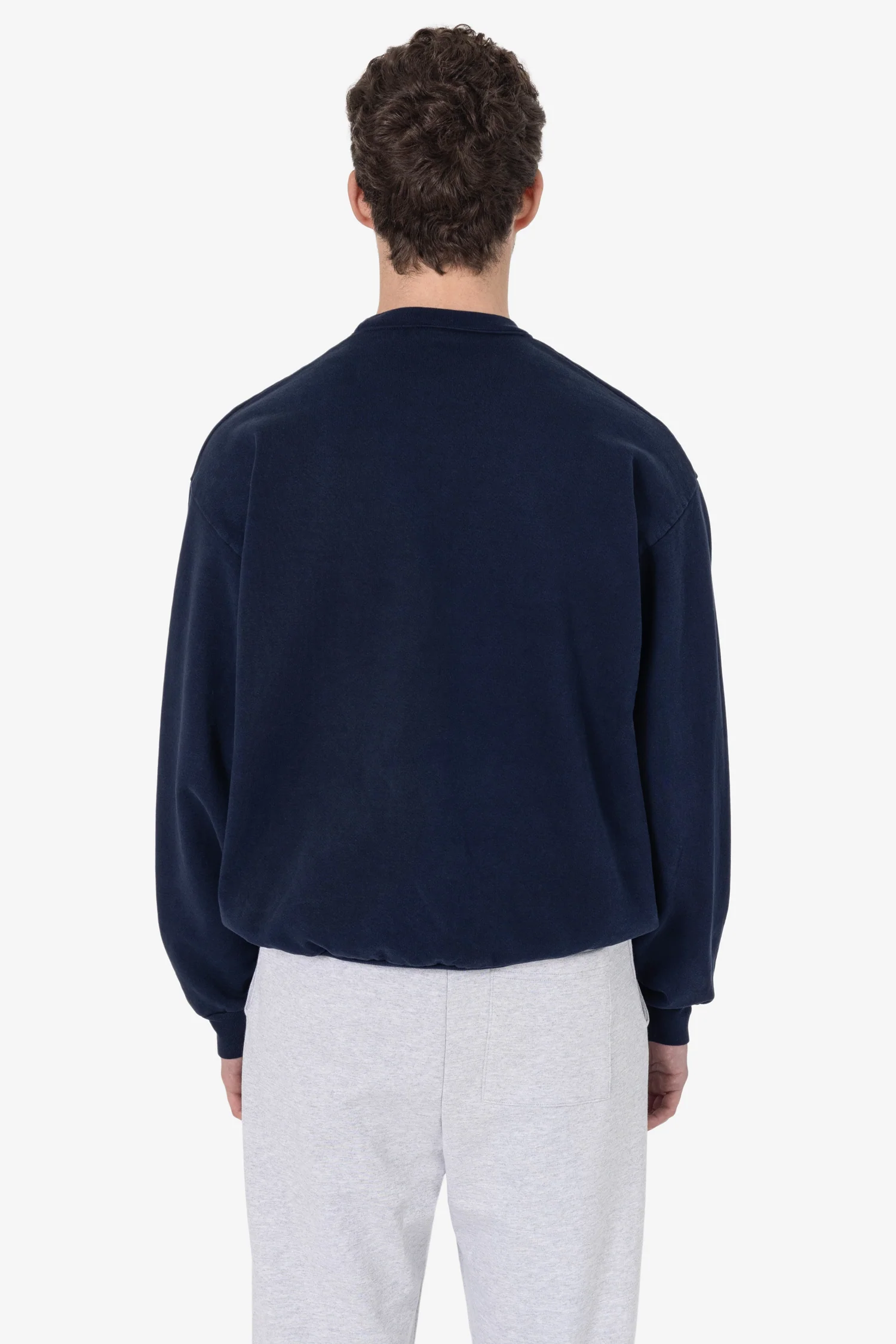 HF07 - Heavy Fleece Crewneck Sweatshirt (Piece Dye) - Image 4