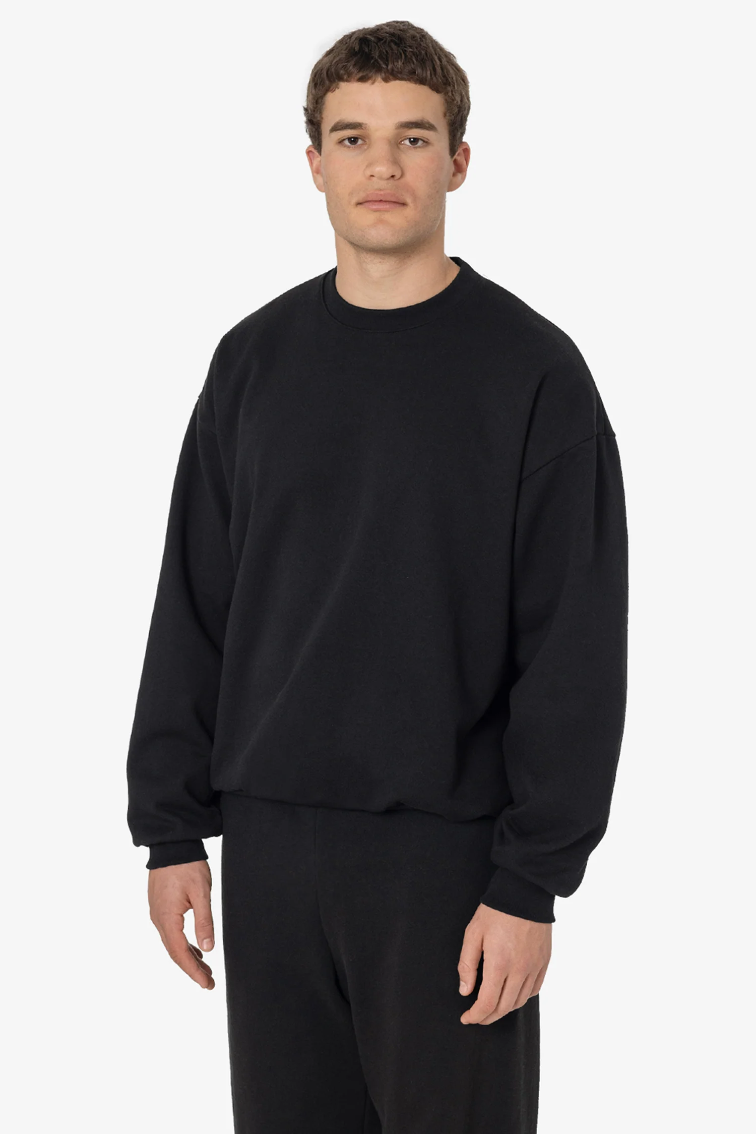 HF07 - Heavy Fleece Crewneck Sweatshirt (Piece Dye) - Image 6