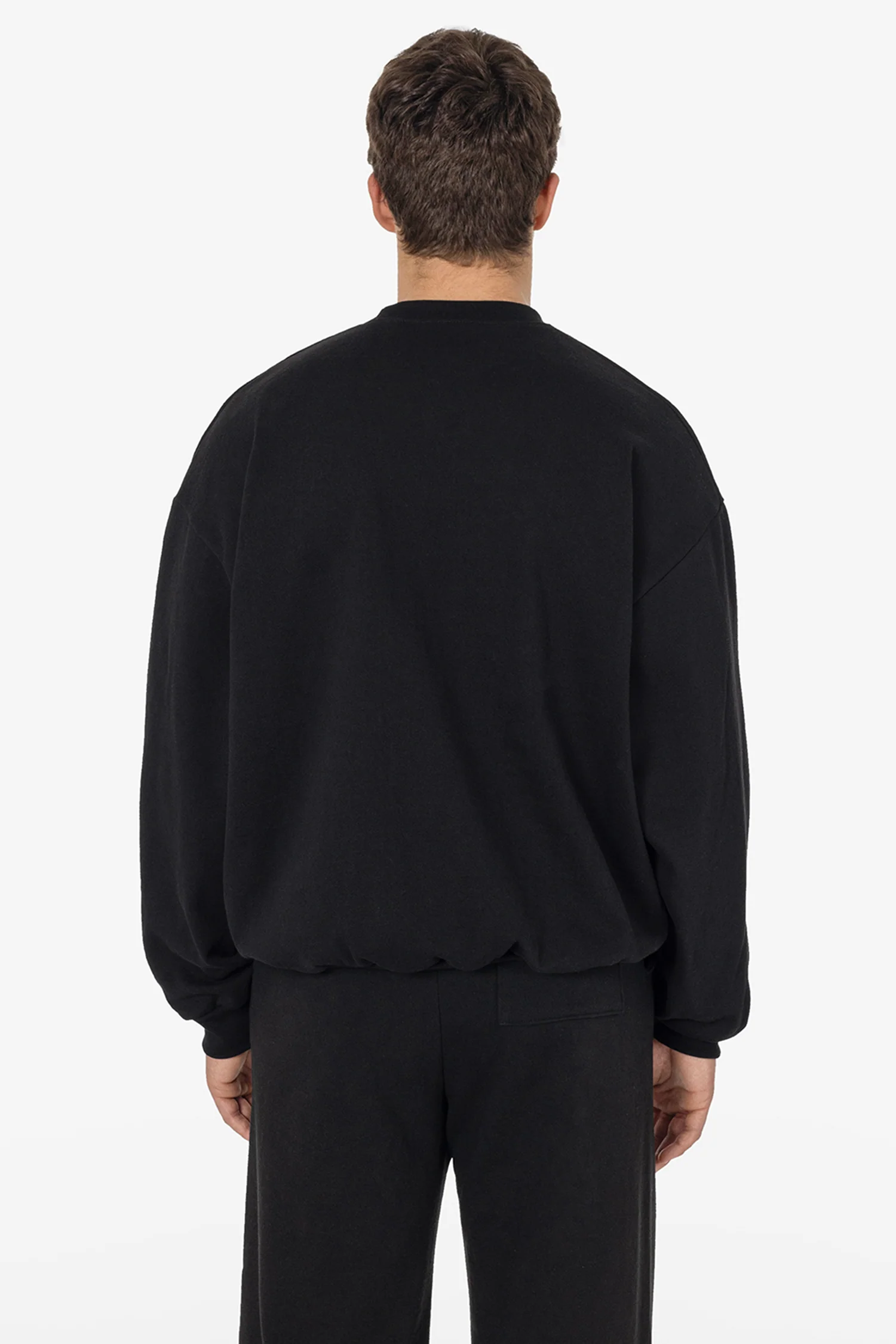 HF07 - Heavy Fleece Crewneck Sweatshirt (Piece Dye) - Image 7