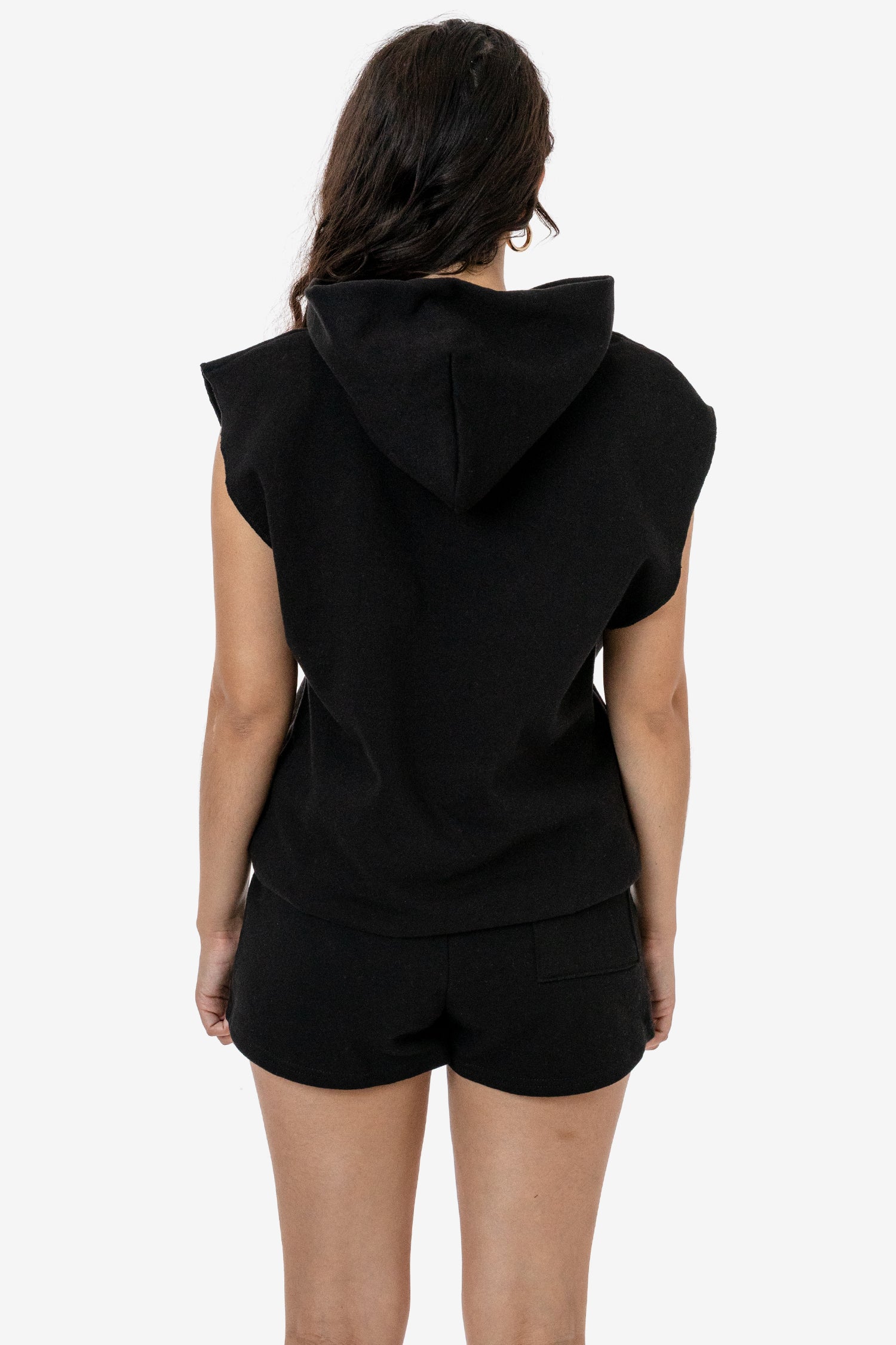 HF08 - Heavy Fleece Sleeveless Hoodie (Piece Dye) - Image 11