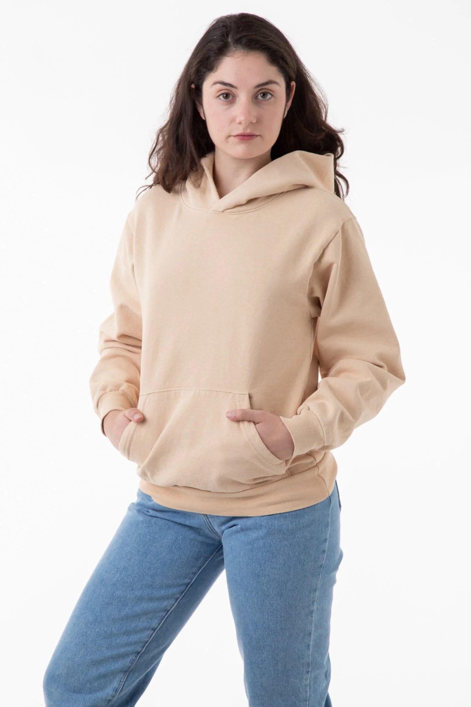 HF09 - Heavy Fleece Hoodie (Garment Dye) - Image 18