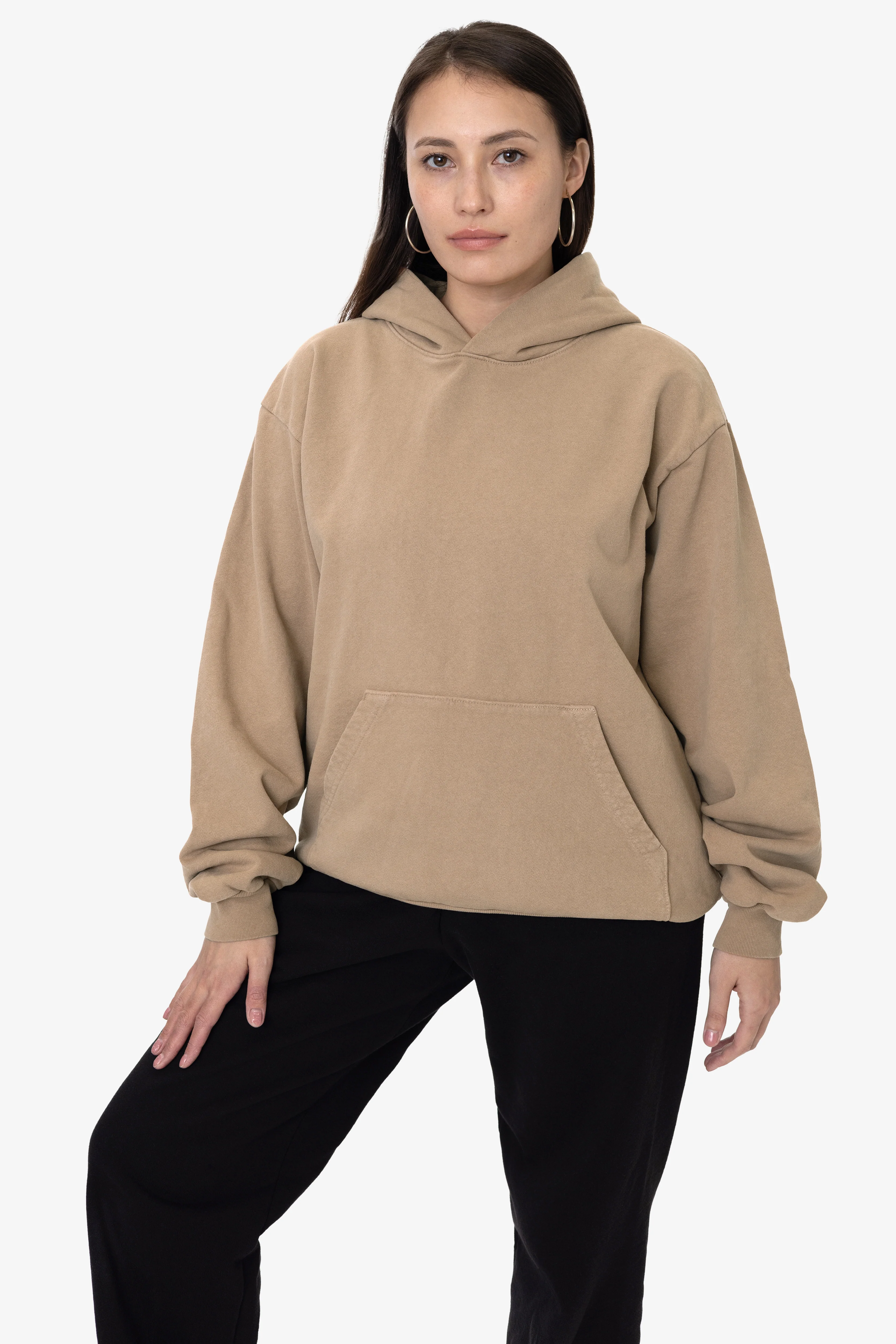 HF09 - Heavy Fleece Hoodie (Garment Dye) - Image 26