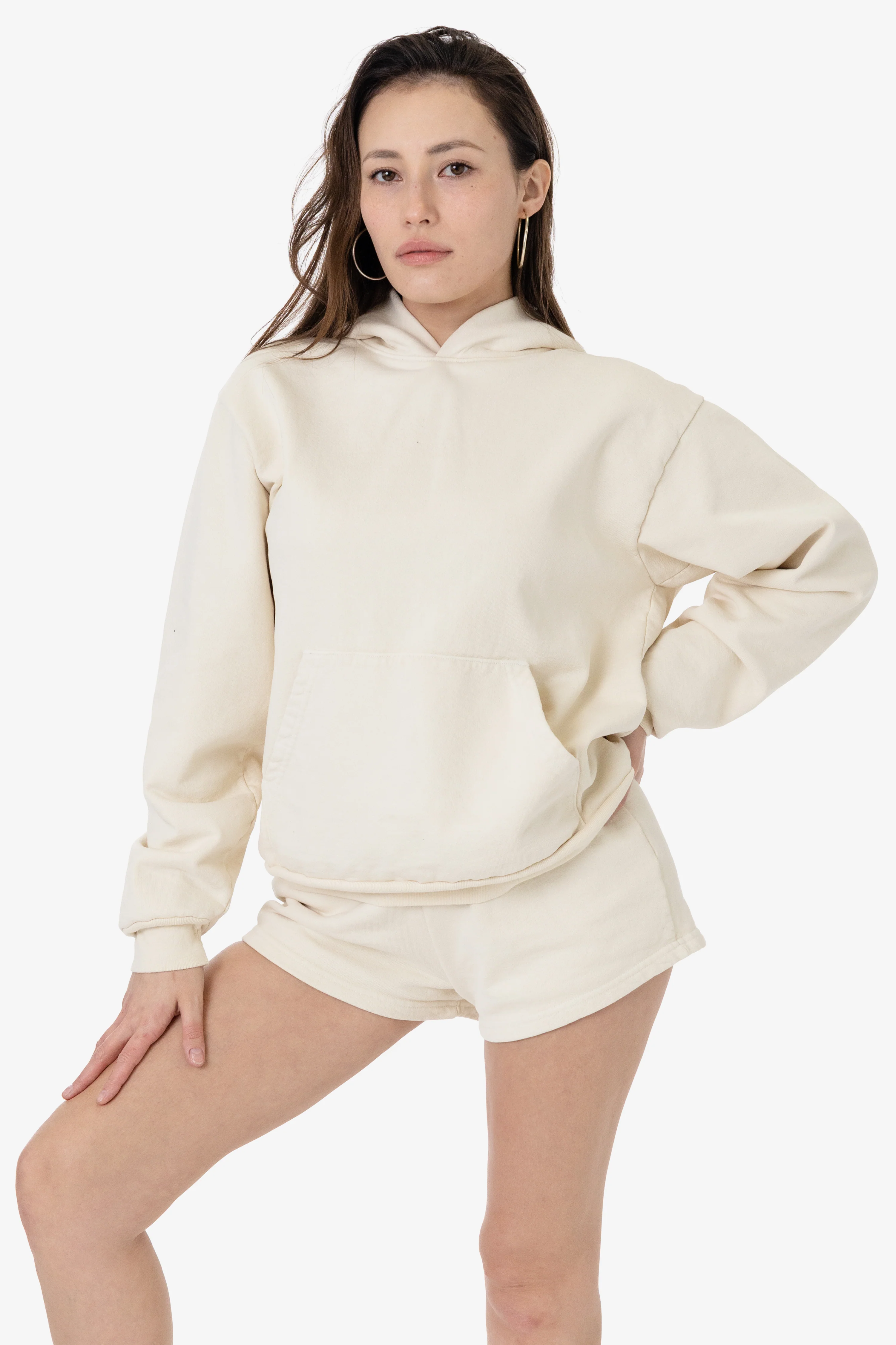 HF09 - Heavy Fleece Hoodie (Garment Dye) - Image 34