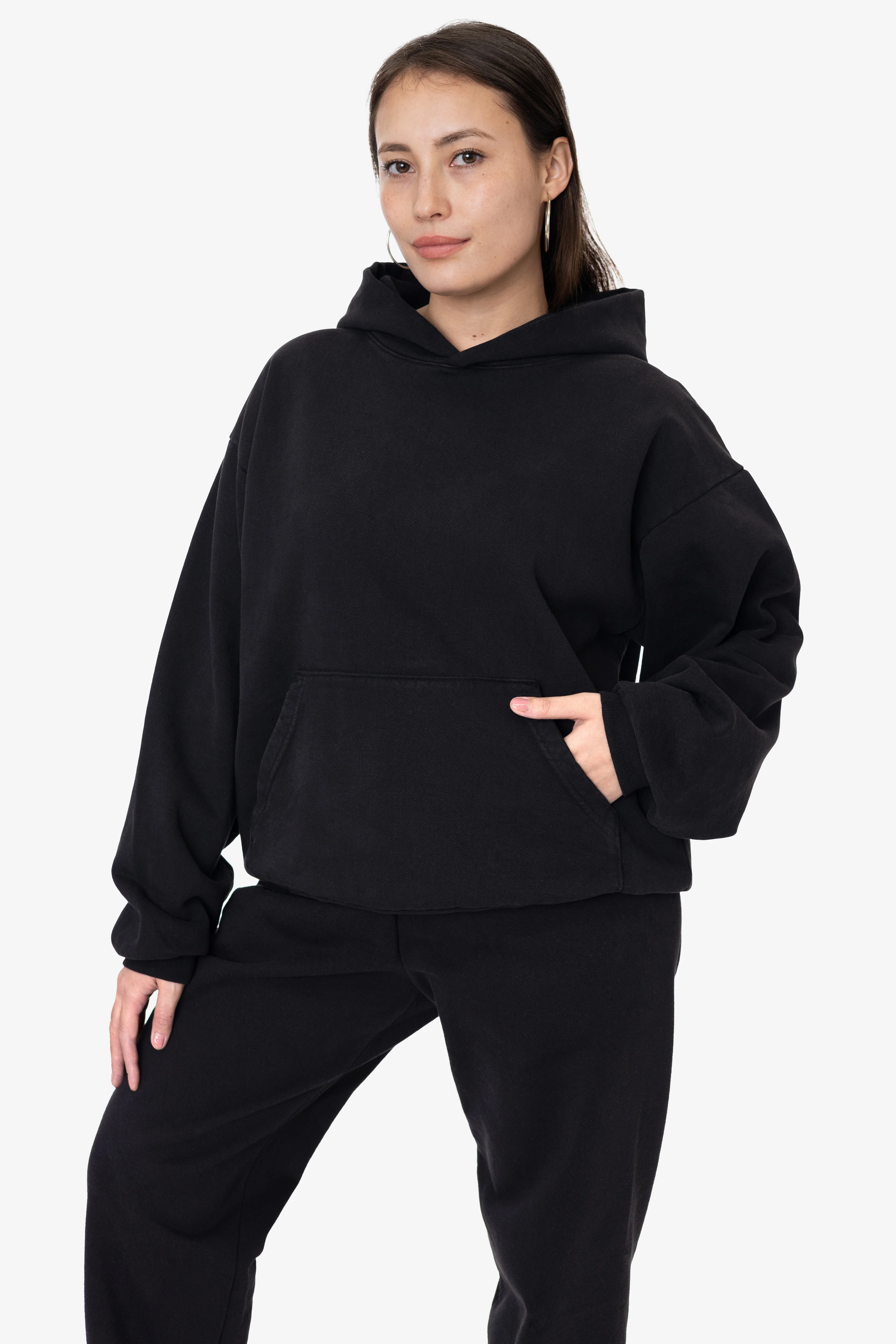 HF09 - Heavy Fleece Hoodie (Garment Dye) - Image 35