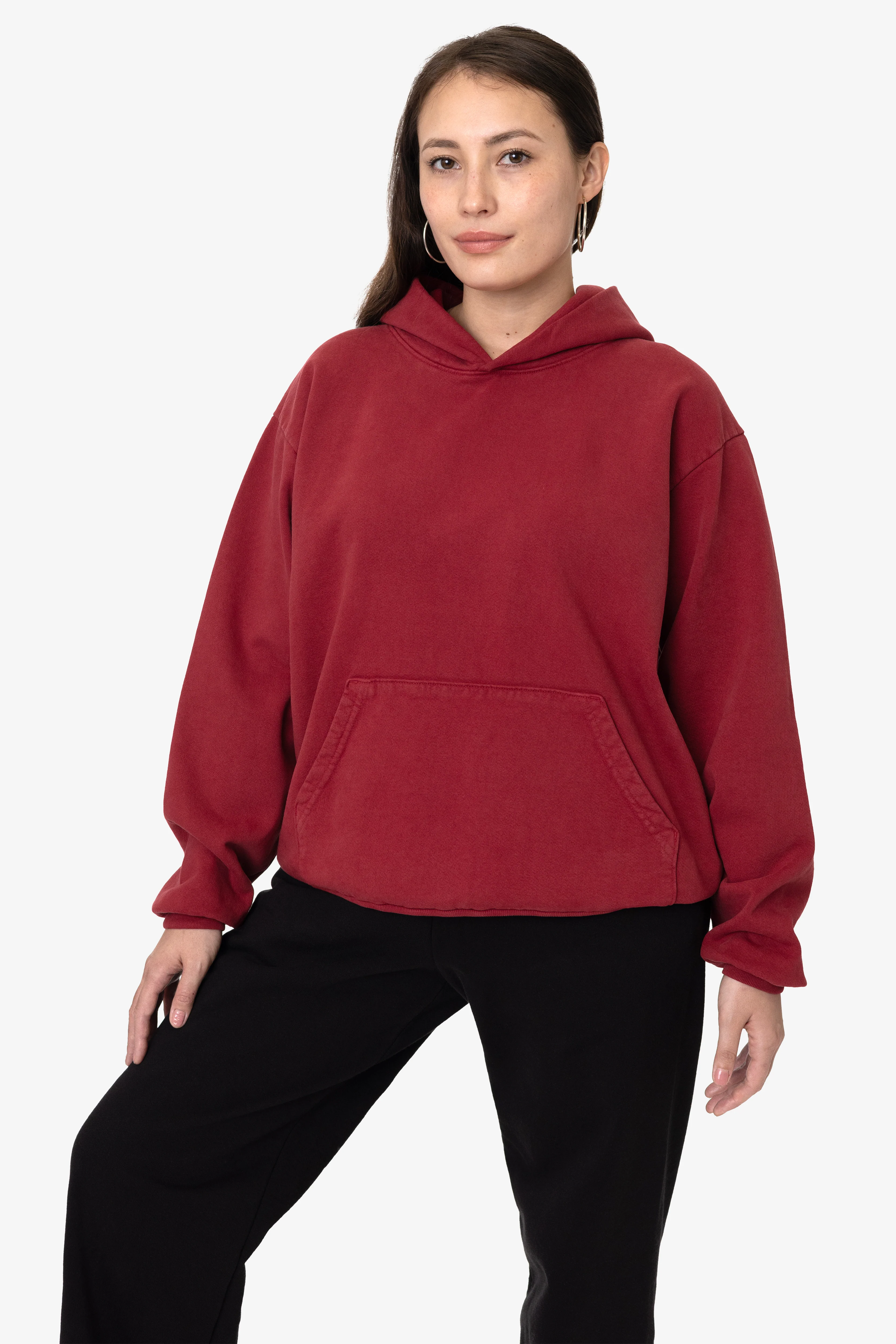 HF09 - Heavy Fleece Hoodie (Garment Dye) - Image 67