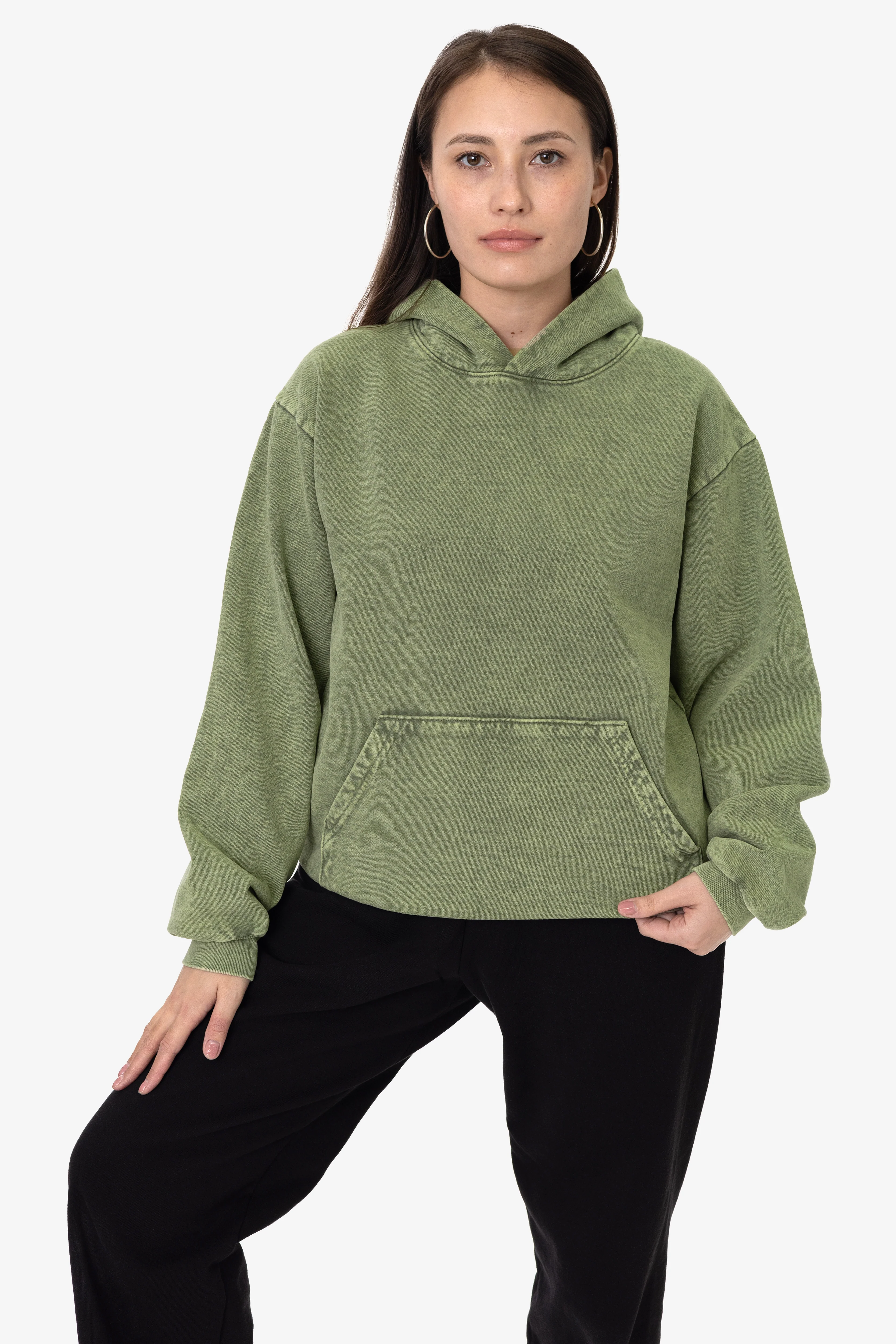 HF09 - Heavy Fleece Hoodie (Garment Dye) - Image 85
