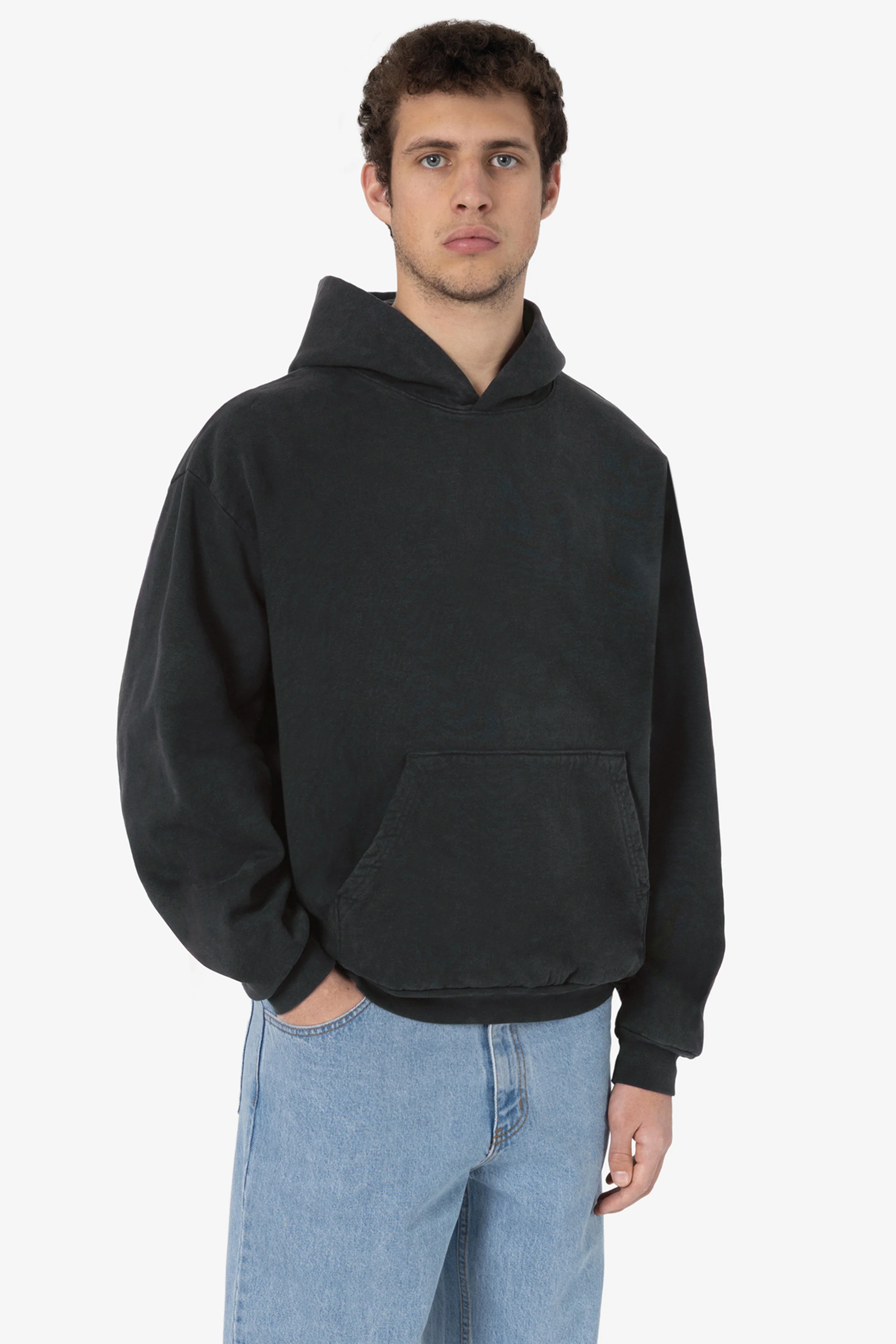 HF09 - Heavy Fleece Hoodie (Garment Dye) - Image 9