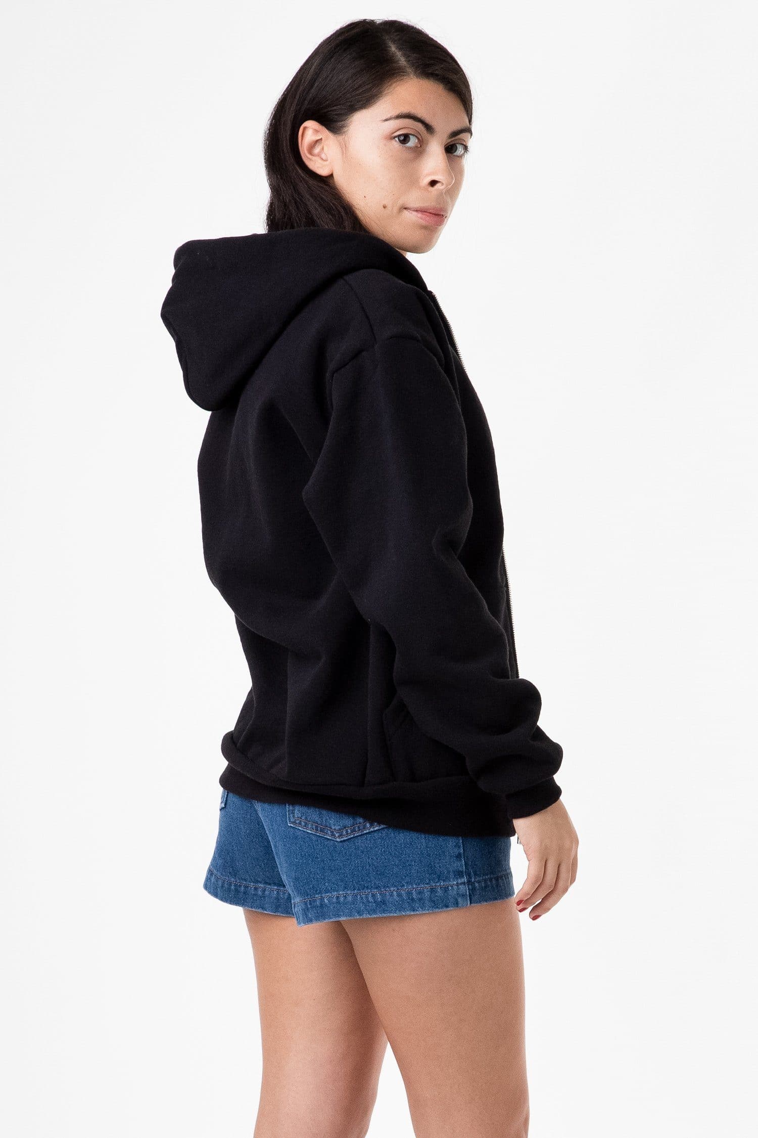 HF10 - Heavy Fleece Zip-Up Hoodie (Piece Dye) - Image 18