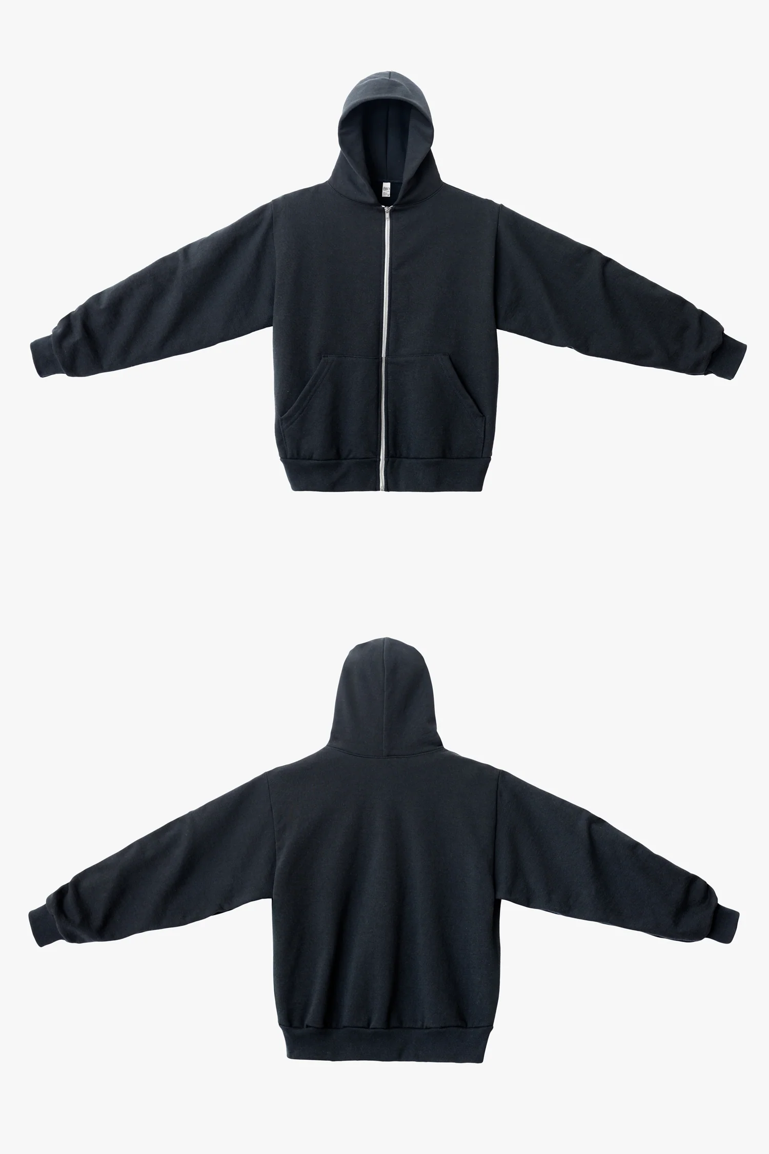 HF10 - Heavy Fleece Zip-Up Hoodie (Piece Dye) - Image 25