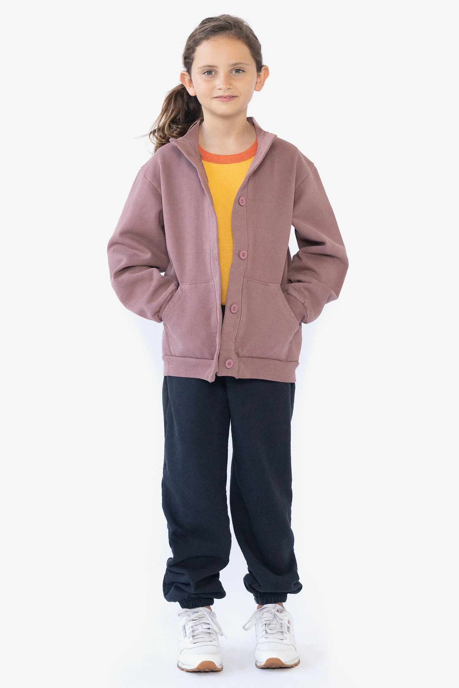 HF1001GD - Kids Heavy Fleece Jacket - Image 13