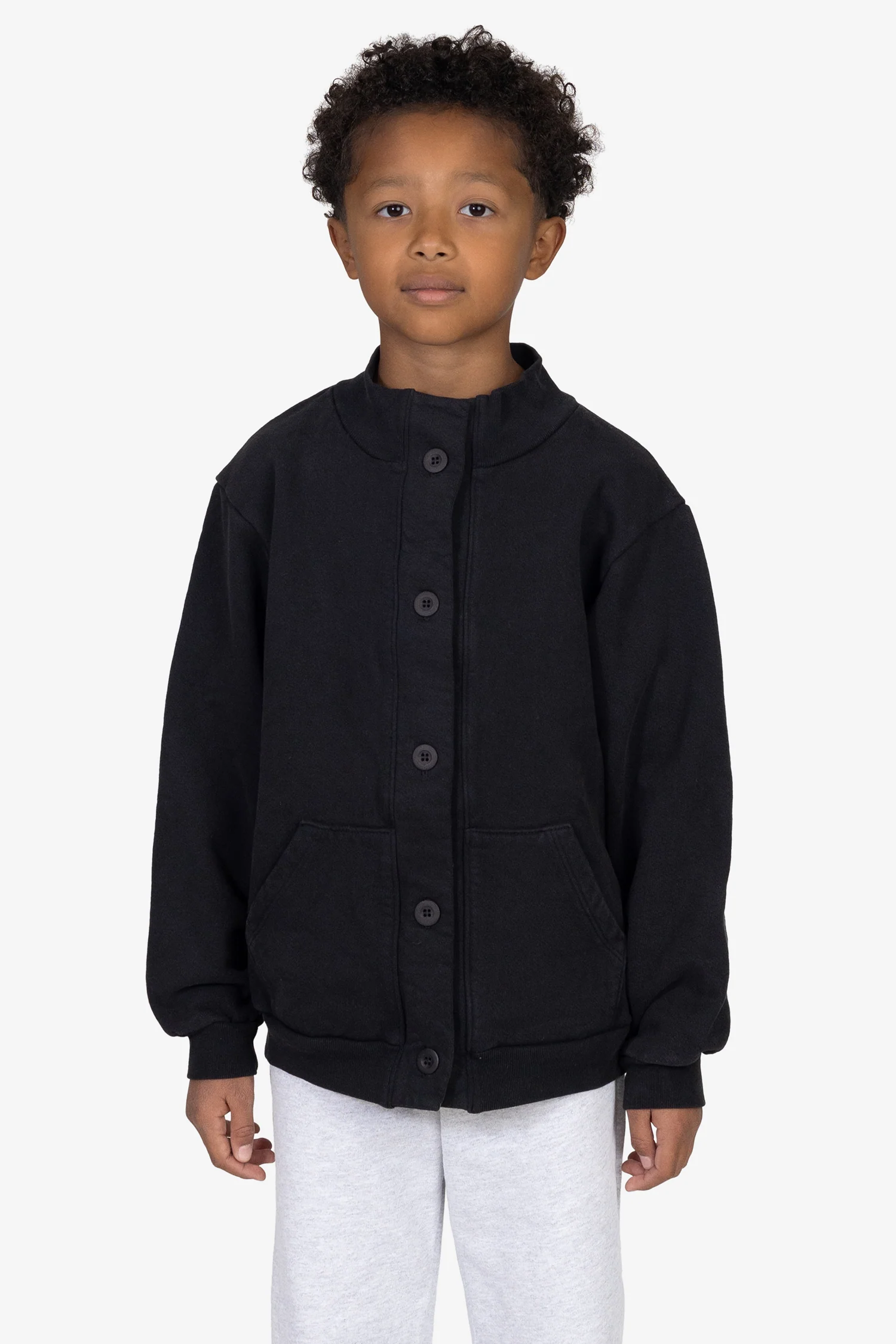 HF1001GD - Kids Heavy Fleece Jacket - Image 7