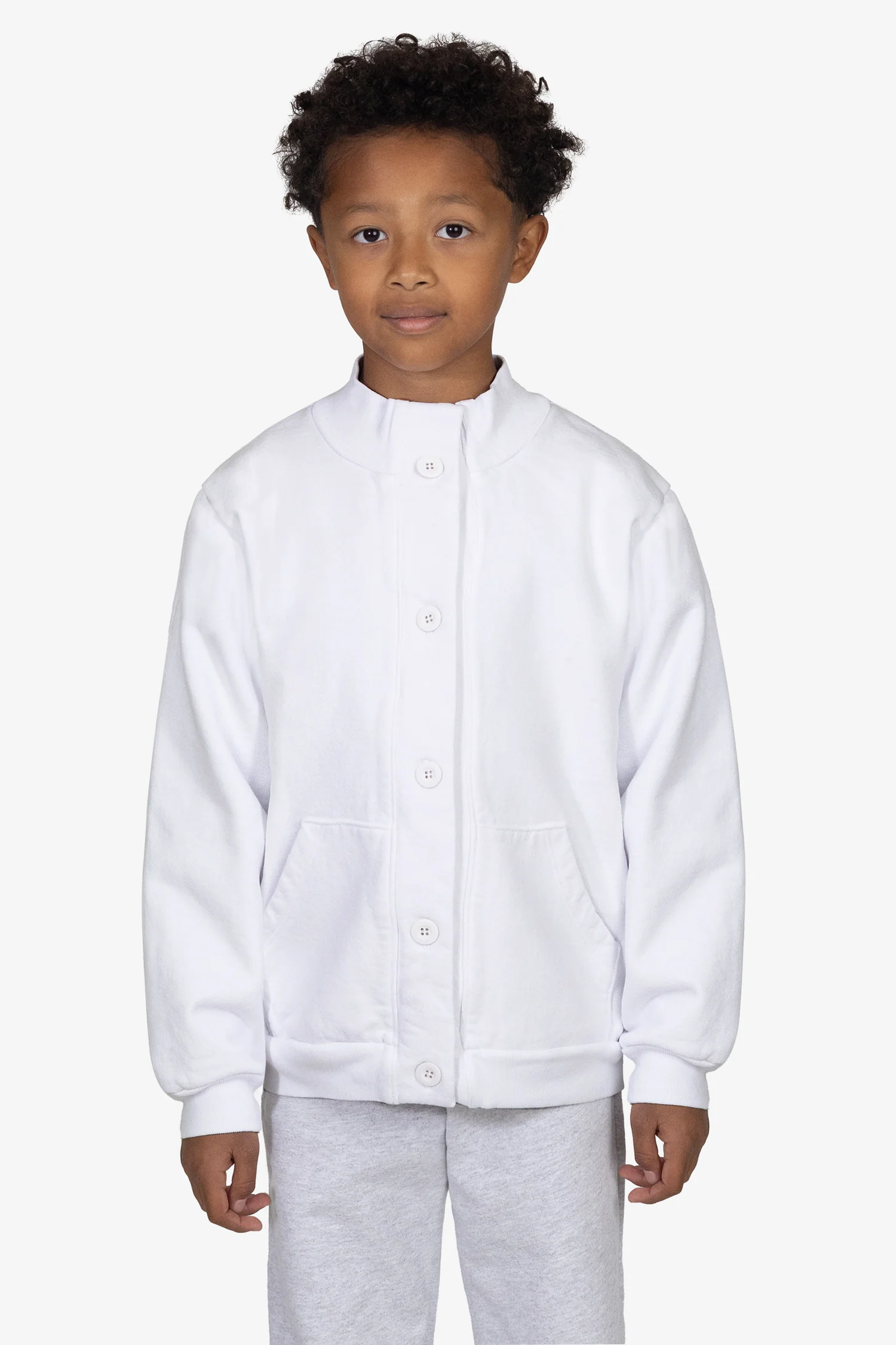 HF1001GD - Kids Heavy Fleece Jacket - Image 8