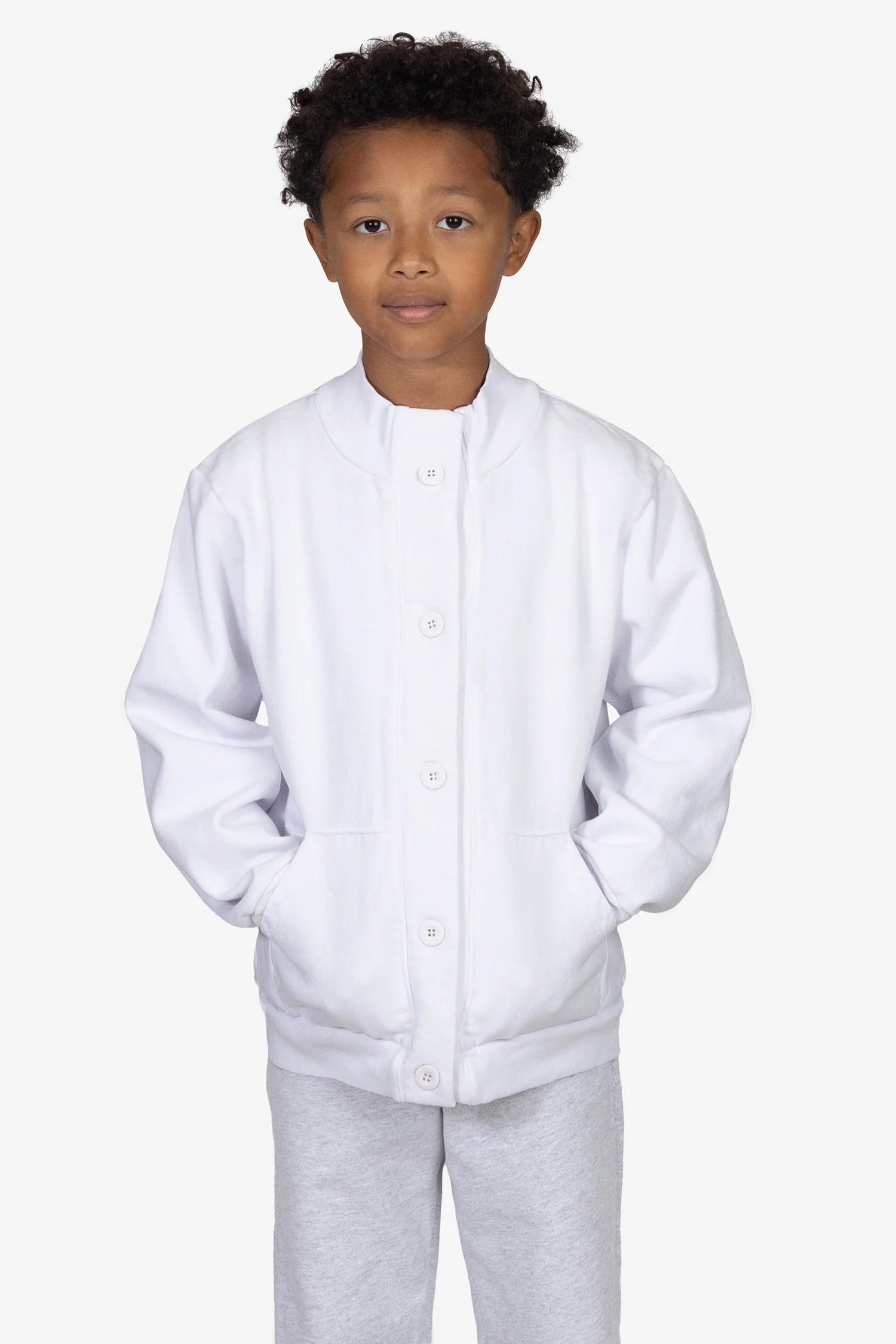 HF1001GD - Kids Heavy Fleece Jacket - Image 9