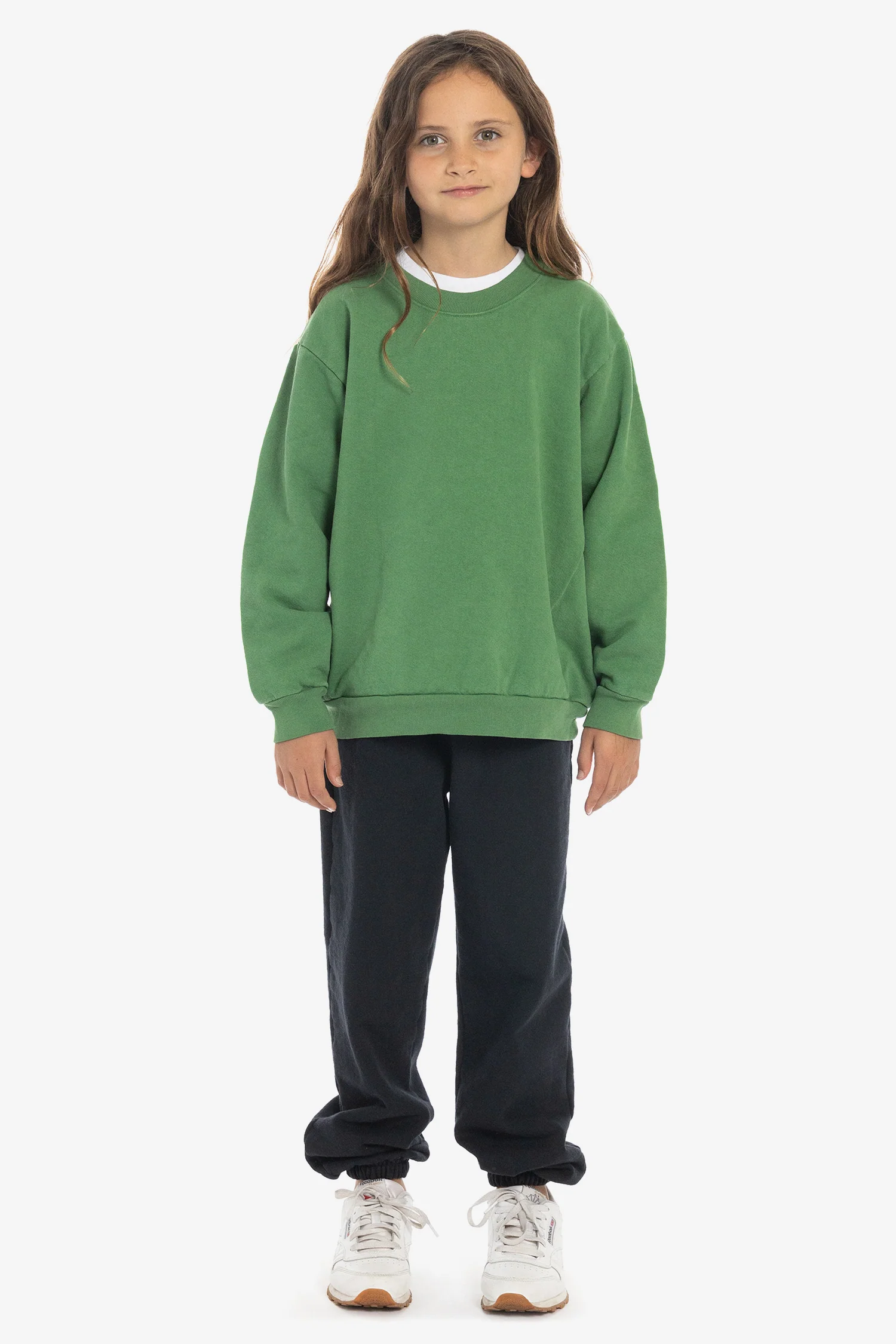 HF107GD - Kids Heavy Fleece Garment Dye Crew Sweatshirt - Image 12