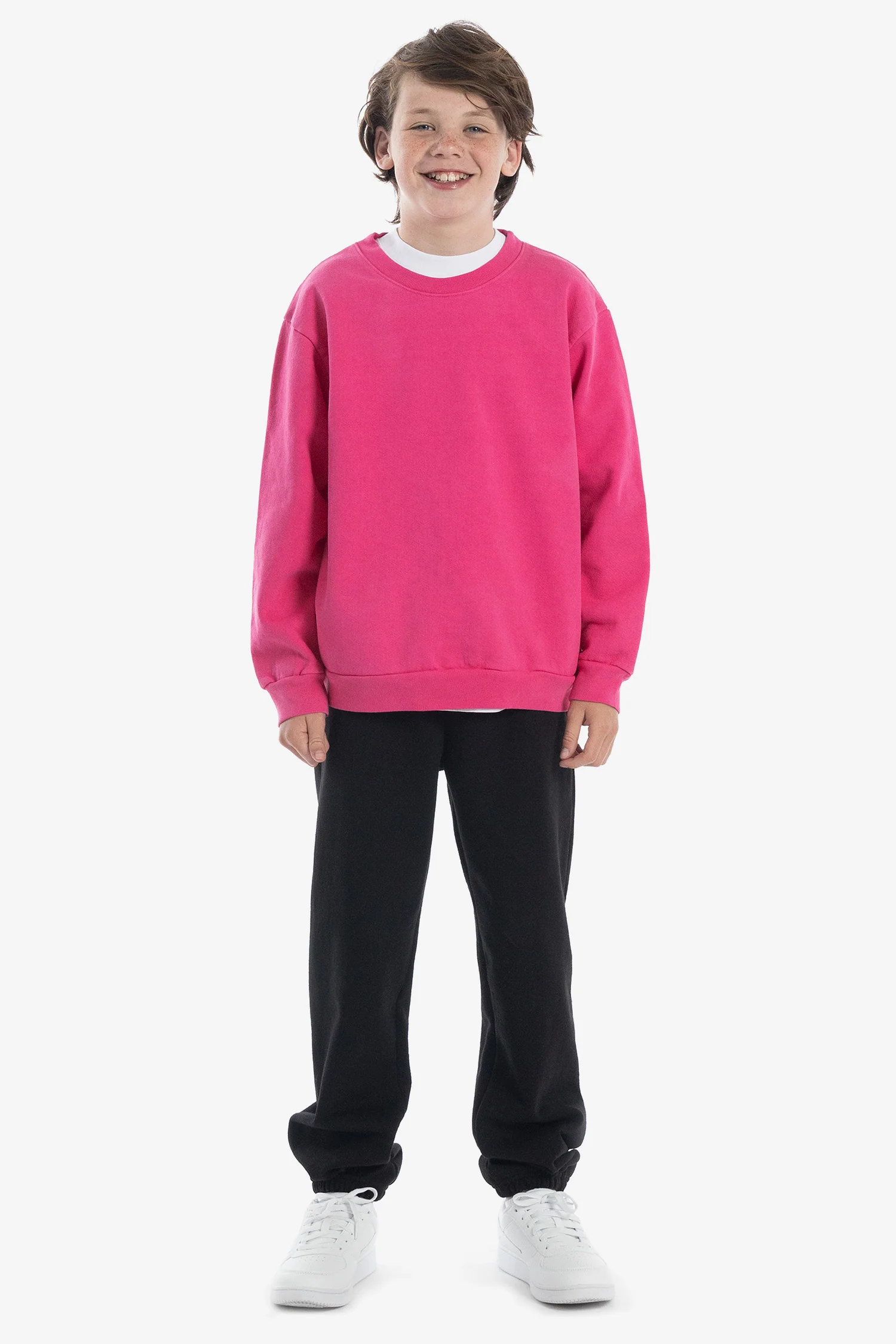 HF107GD - Kids Heavy Fleece Garment Dye Crew Sweatshirt - Image 14