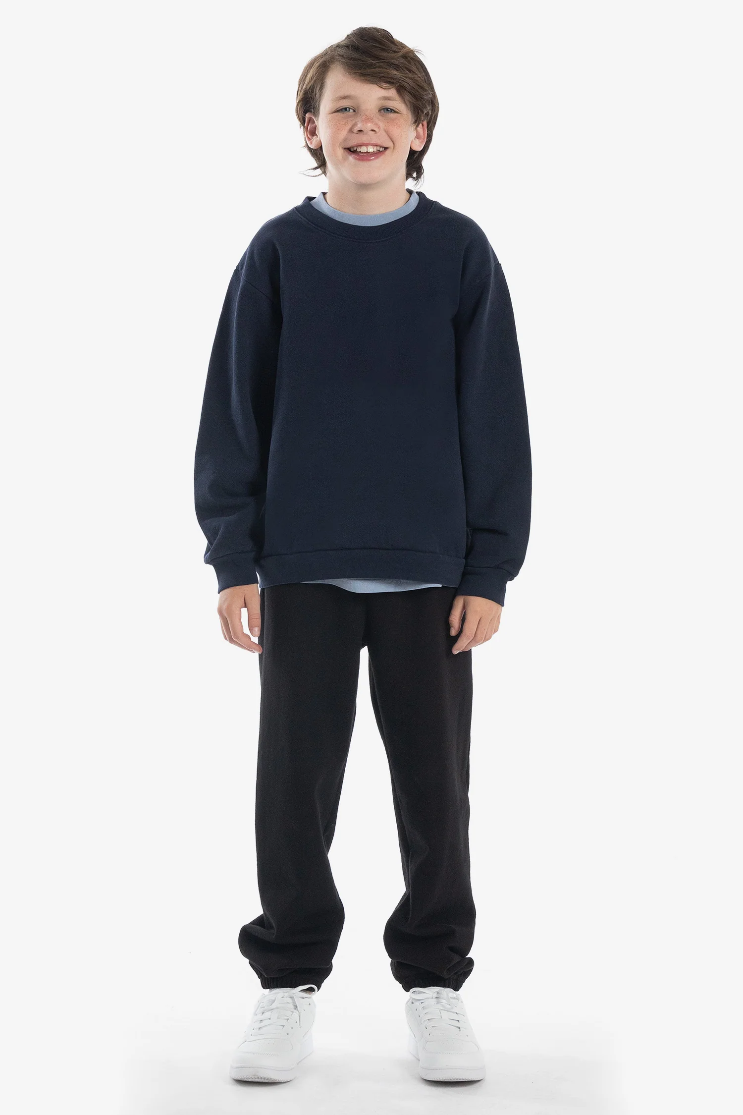 HF107GD - Kids Heavy Fleece Garment Dye Crew Sweatshirt - Image 17