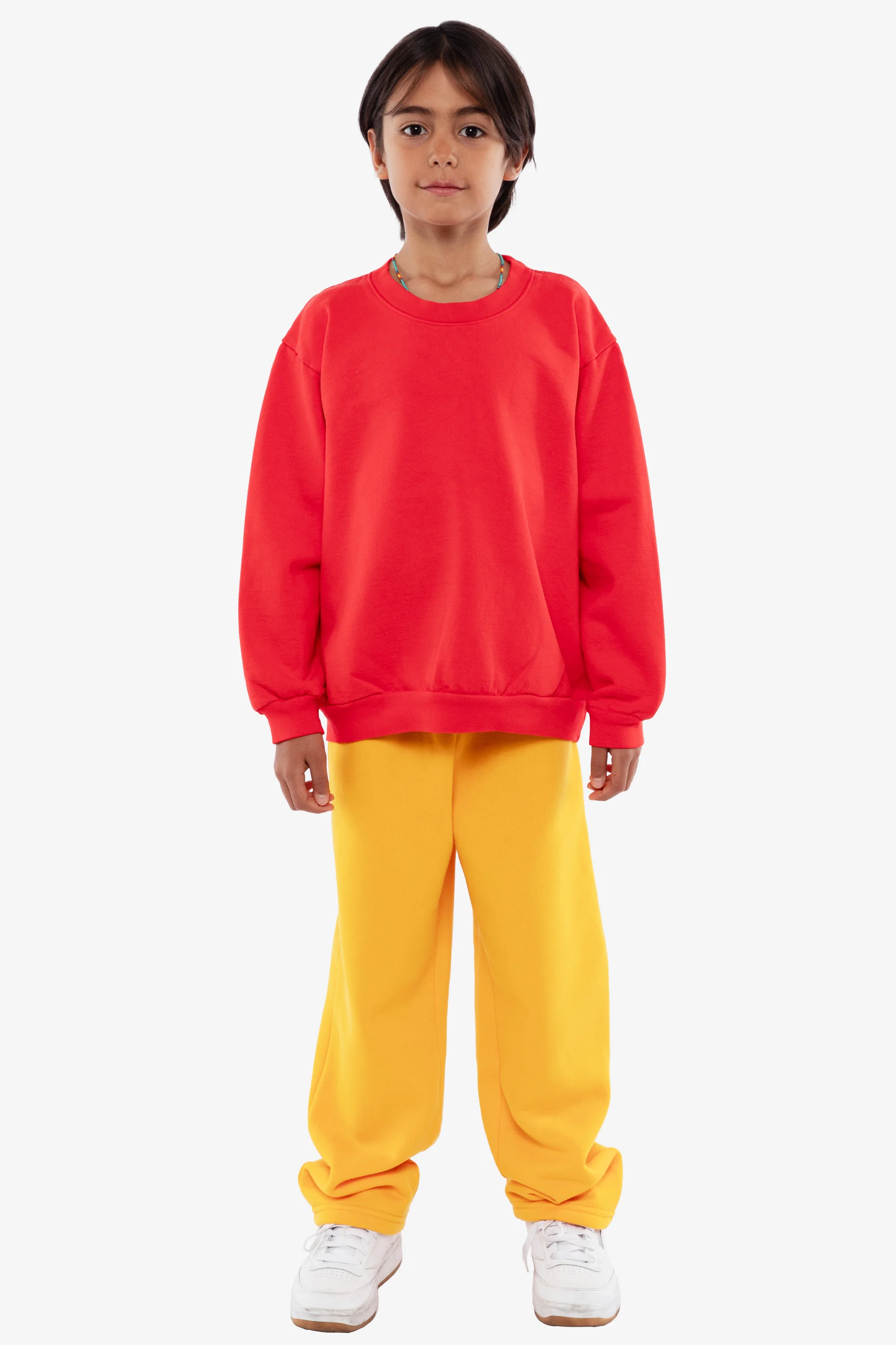 HF107GD - Kids Heavy Fleece Garment Dye Crew Sweatshirt - Image 21