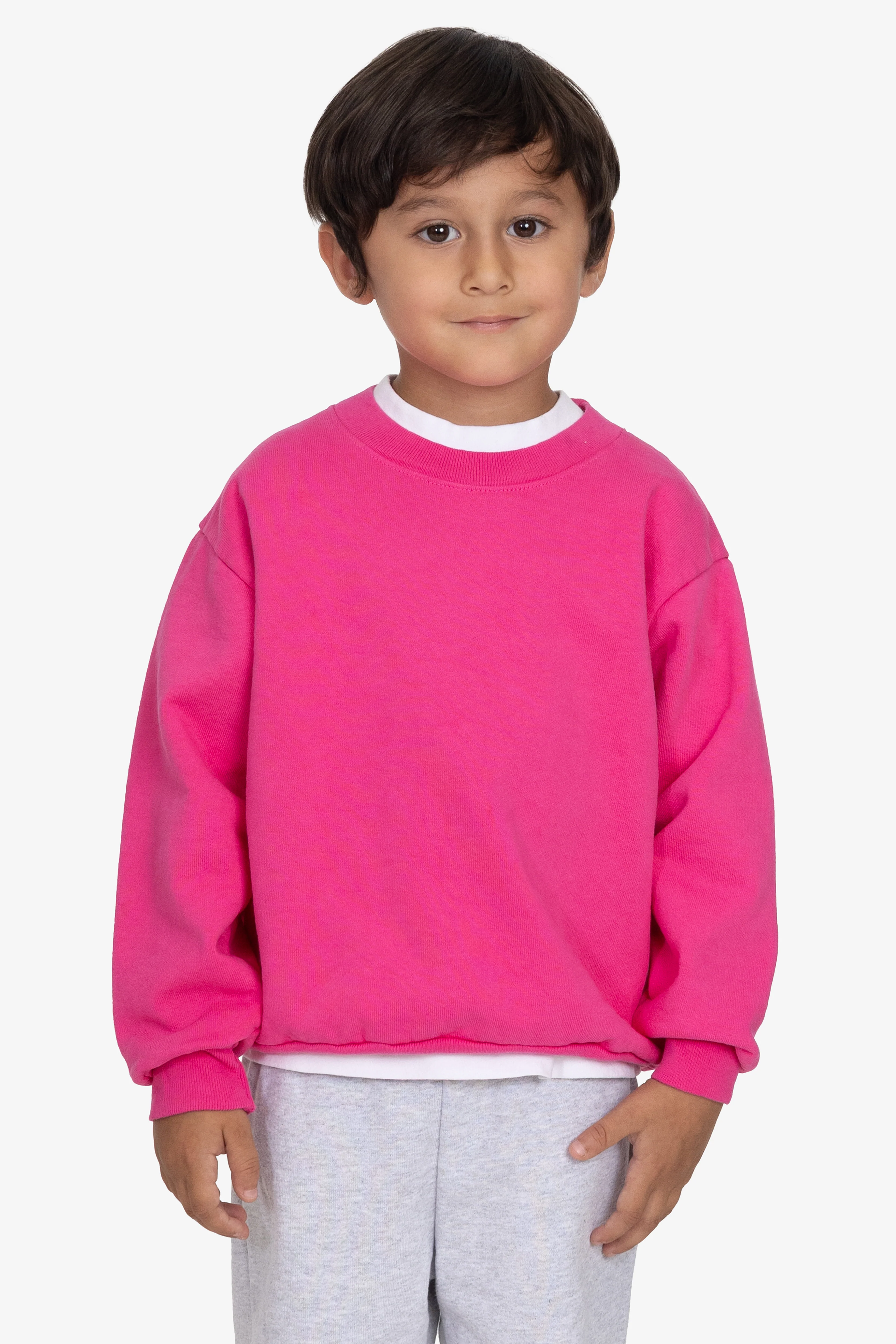 HF107GD - Kids Heavy Fleece Garment Dye Crew Sweatshirt - Image 3