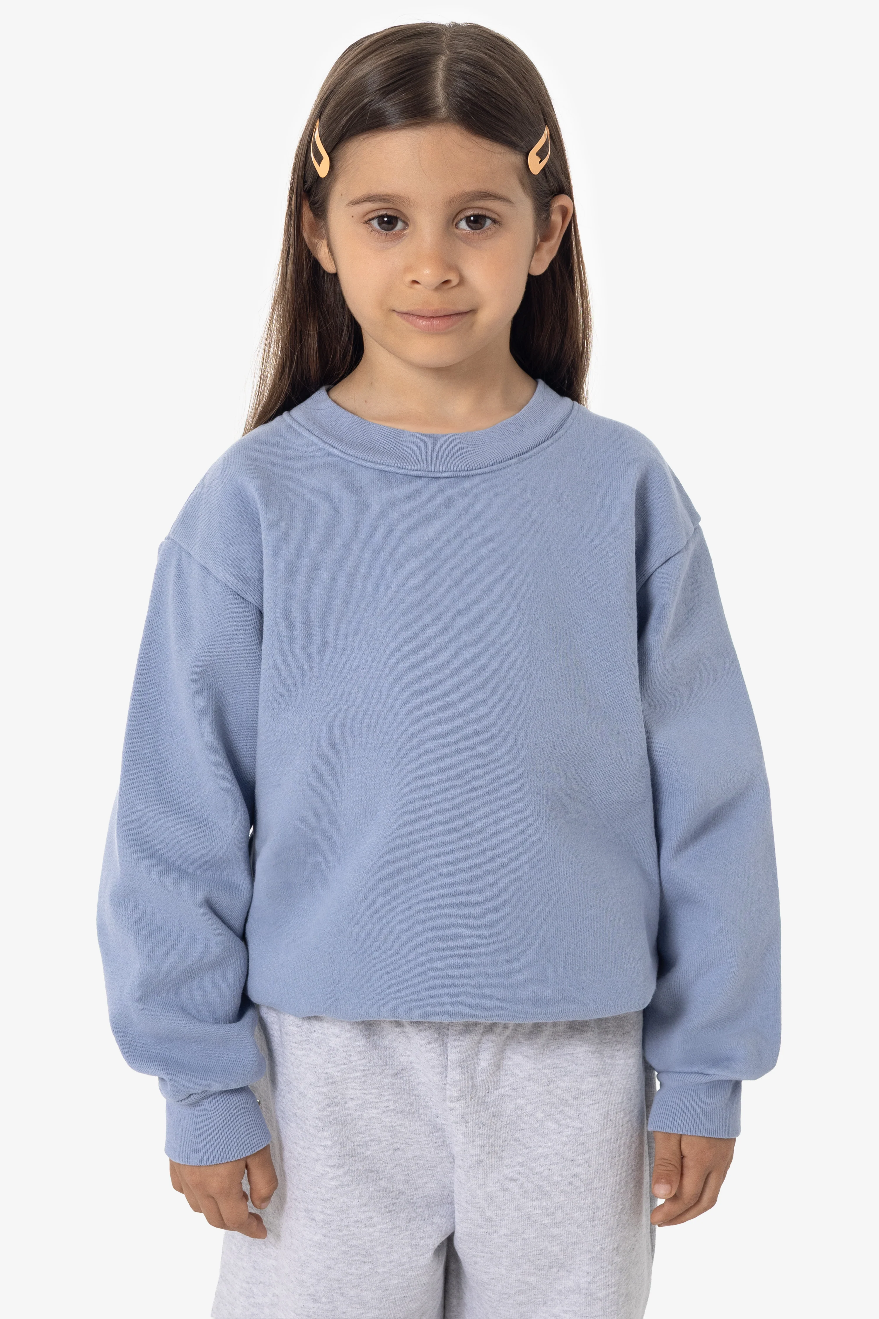 HF107GD - Kids Heavy Fleece Garment Dye Crew Sweatshirt - Image 7