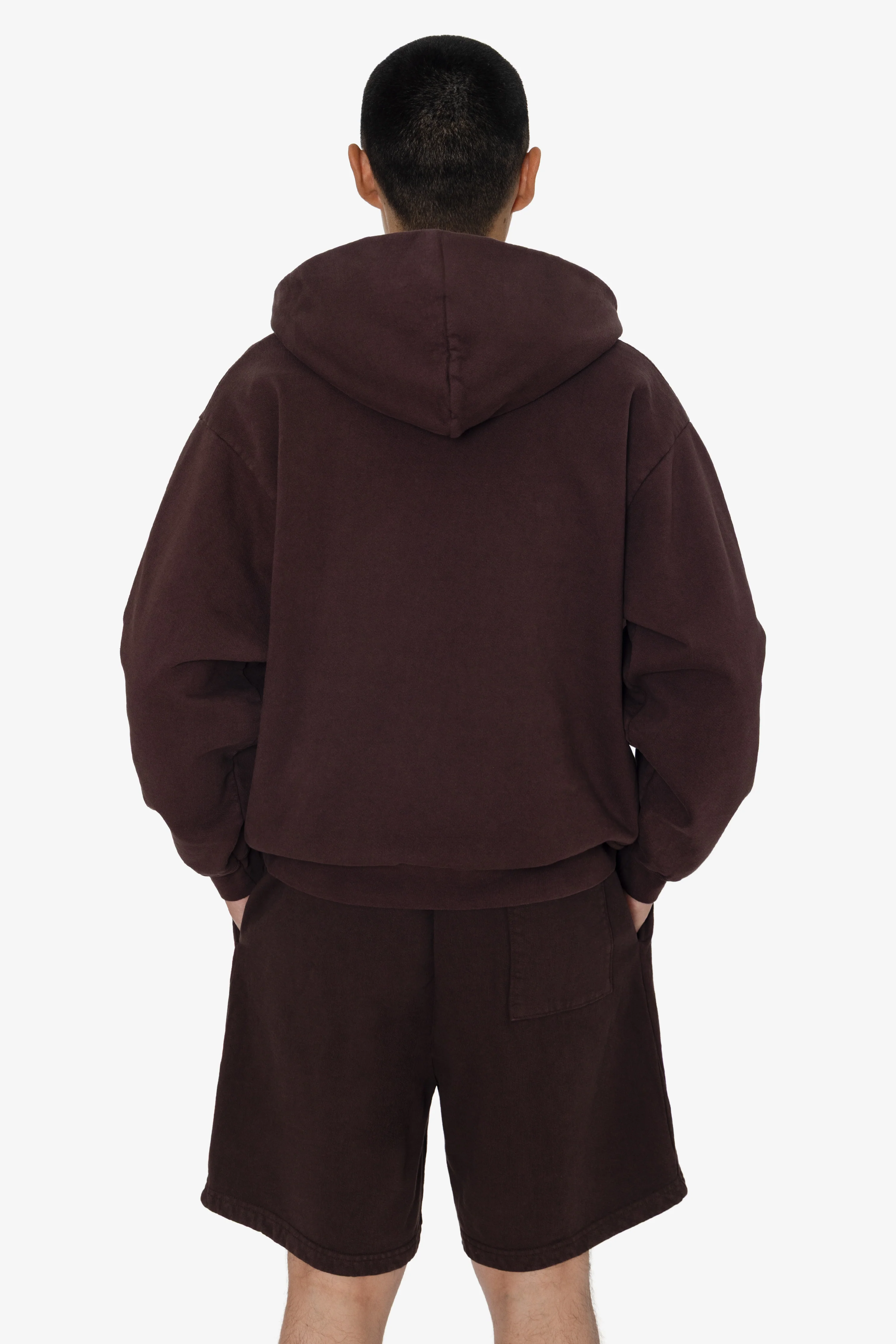 HF10 - Heavy Fleece Zip-Up Hoodie (Garment Dye) - Image 11