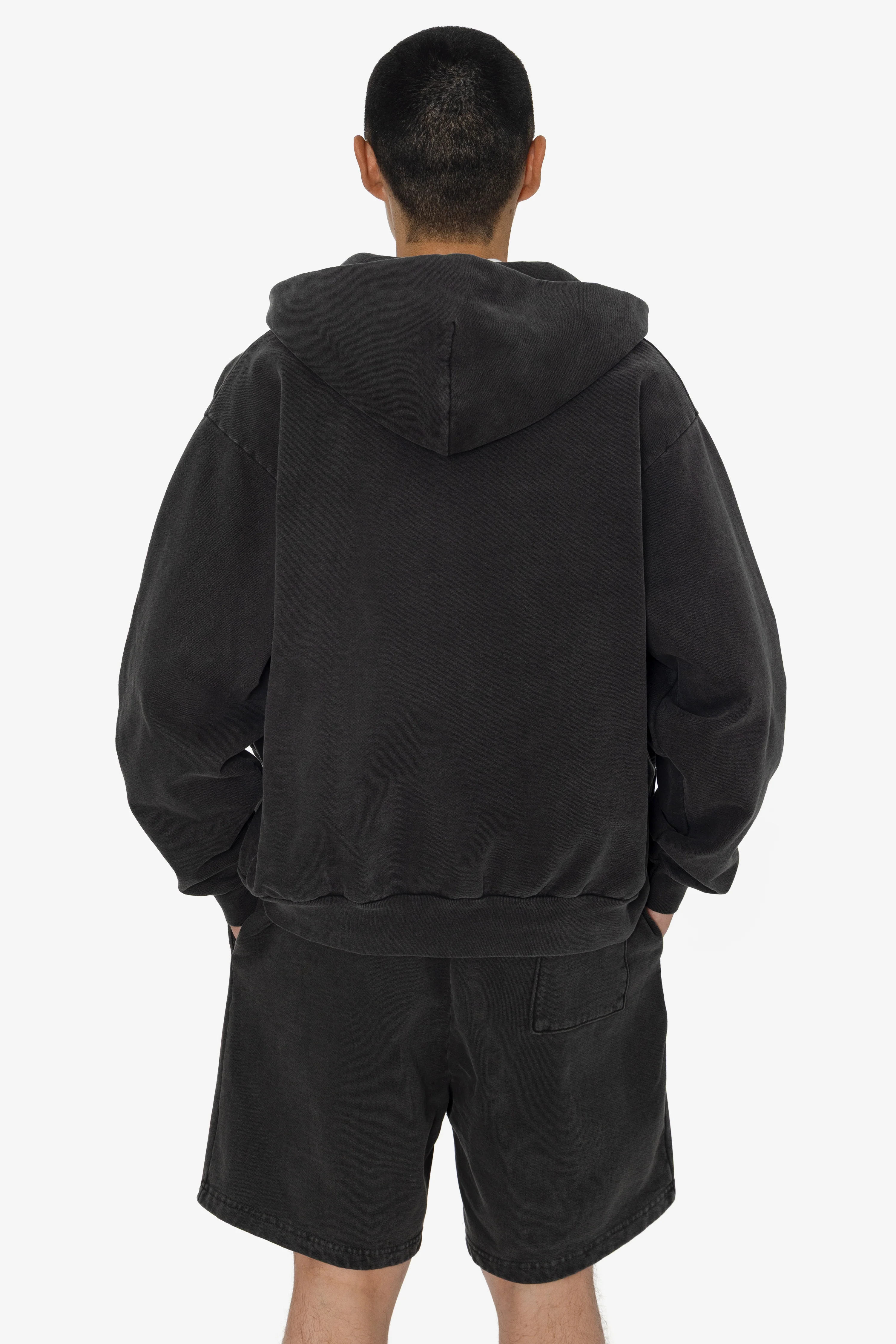 HF10 - Heavy Fleece Zip-Up Hoodie (Garment Dye) - Image 6