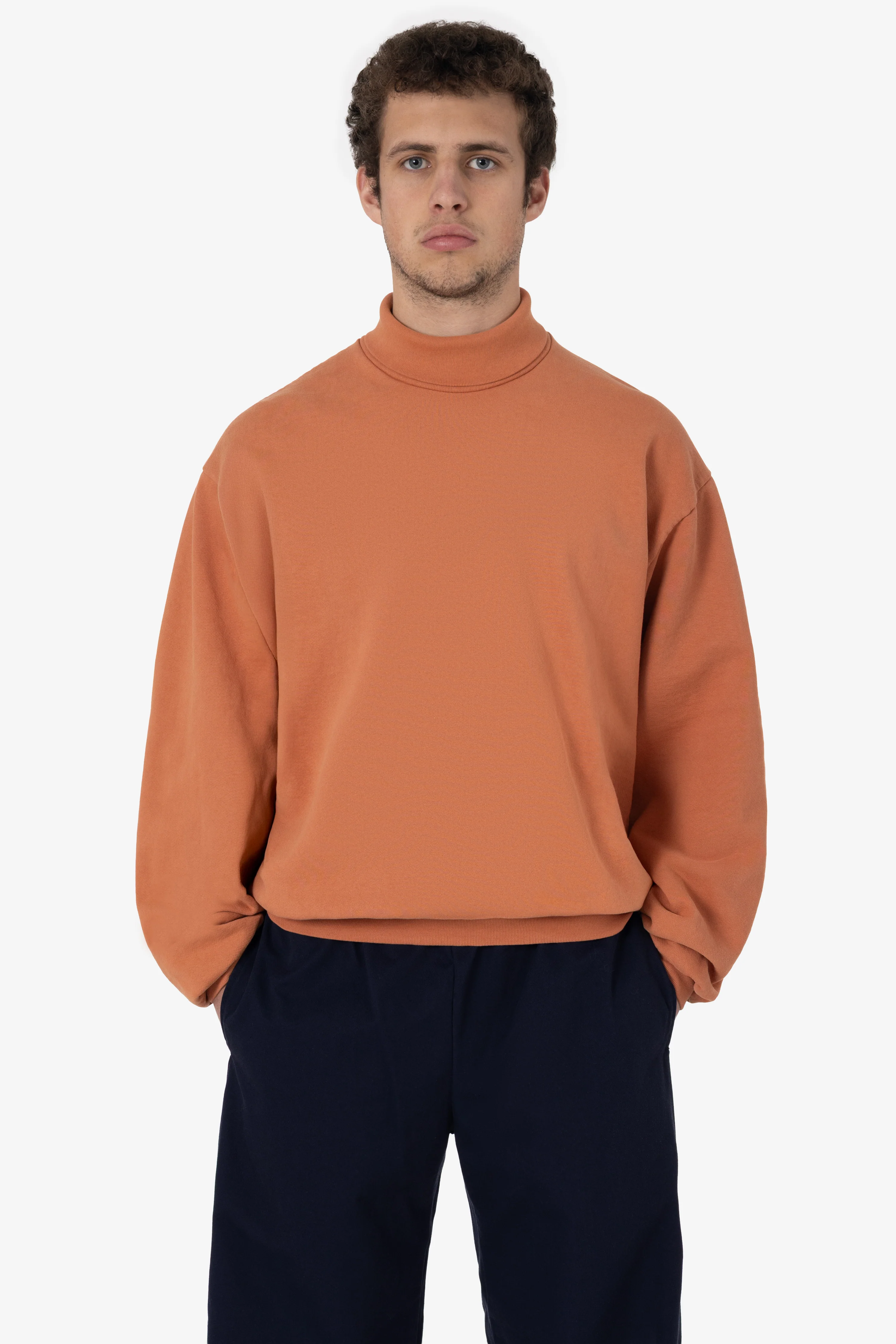 HF13 - Heavy Fleece Turtleneck (Garment Dye) - Image 15