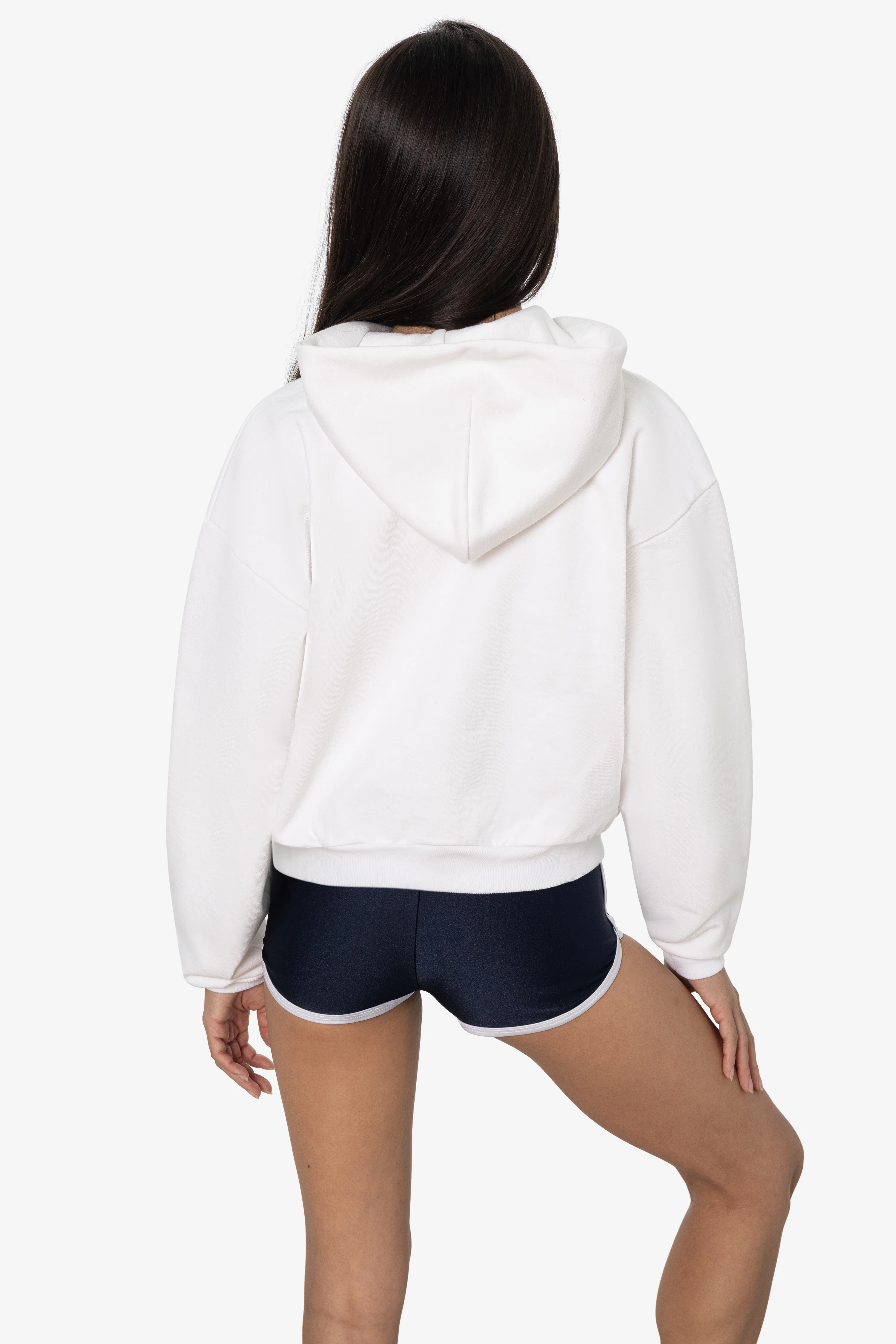 HF19 - Heavy Fleece Cropped Hoodie (Piece Dye) - Image 12