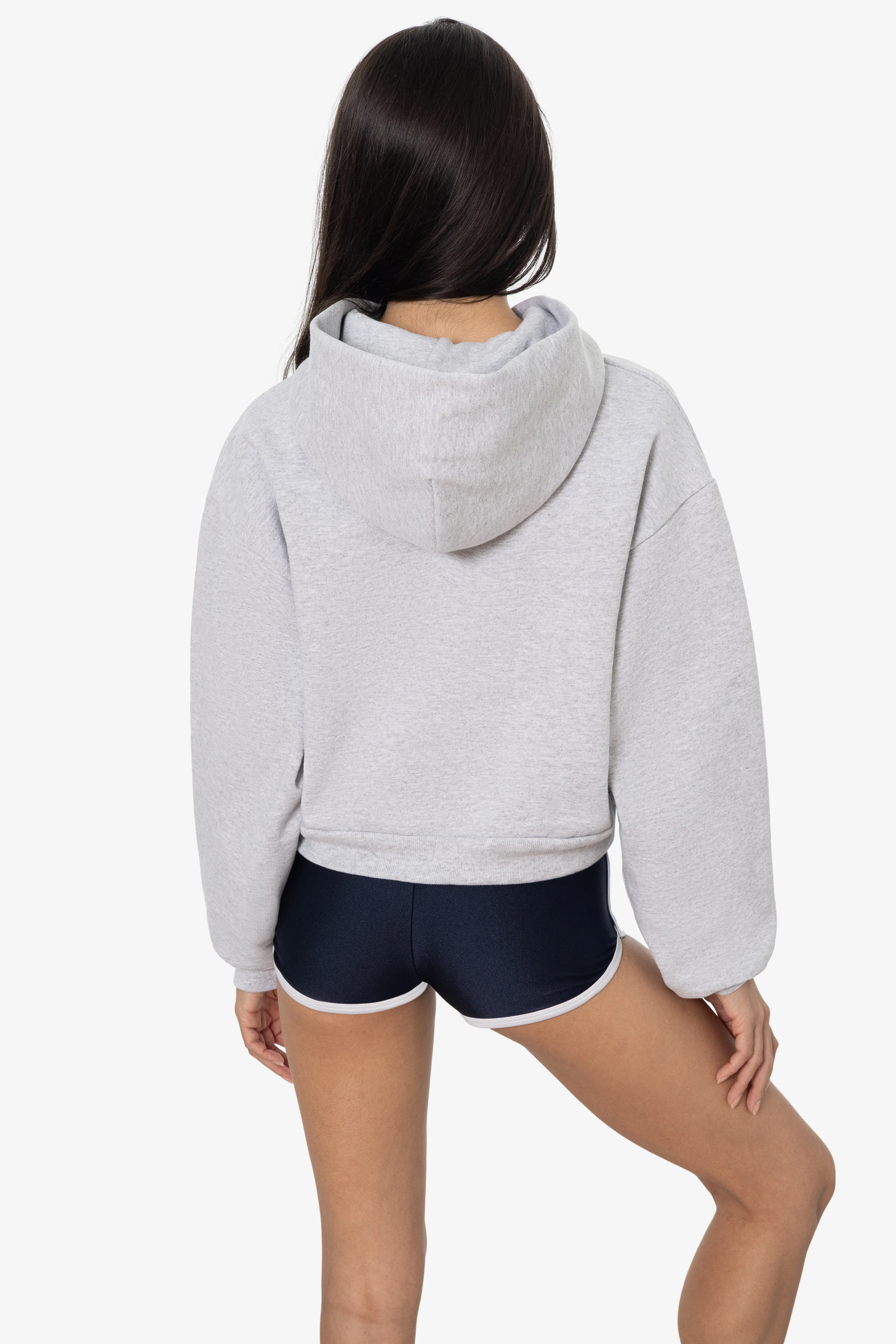 HF19 - Heavy Fleece Cropped Hoodie (Piece Dye) - Image 4