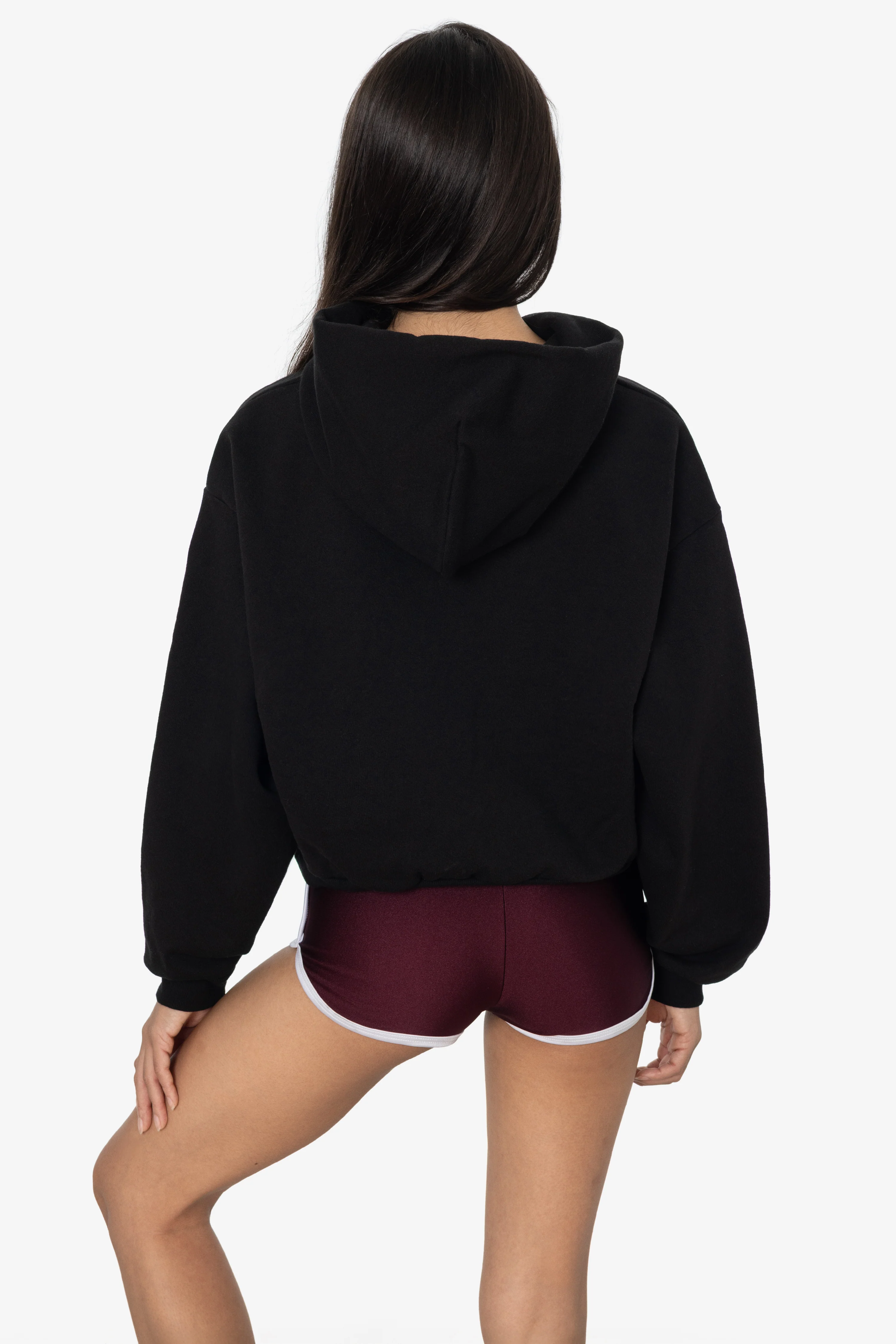 HF19 - Heavy Fleece Cropped Hoodie (Piece Dye) - Image 9