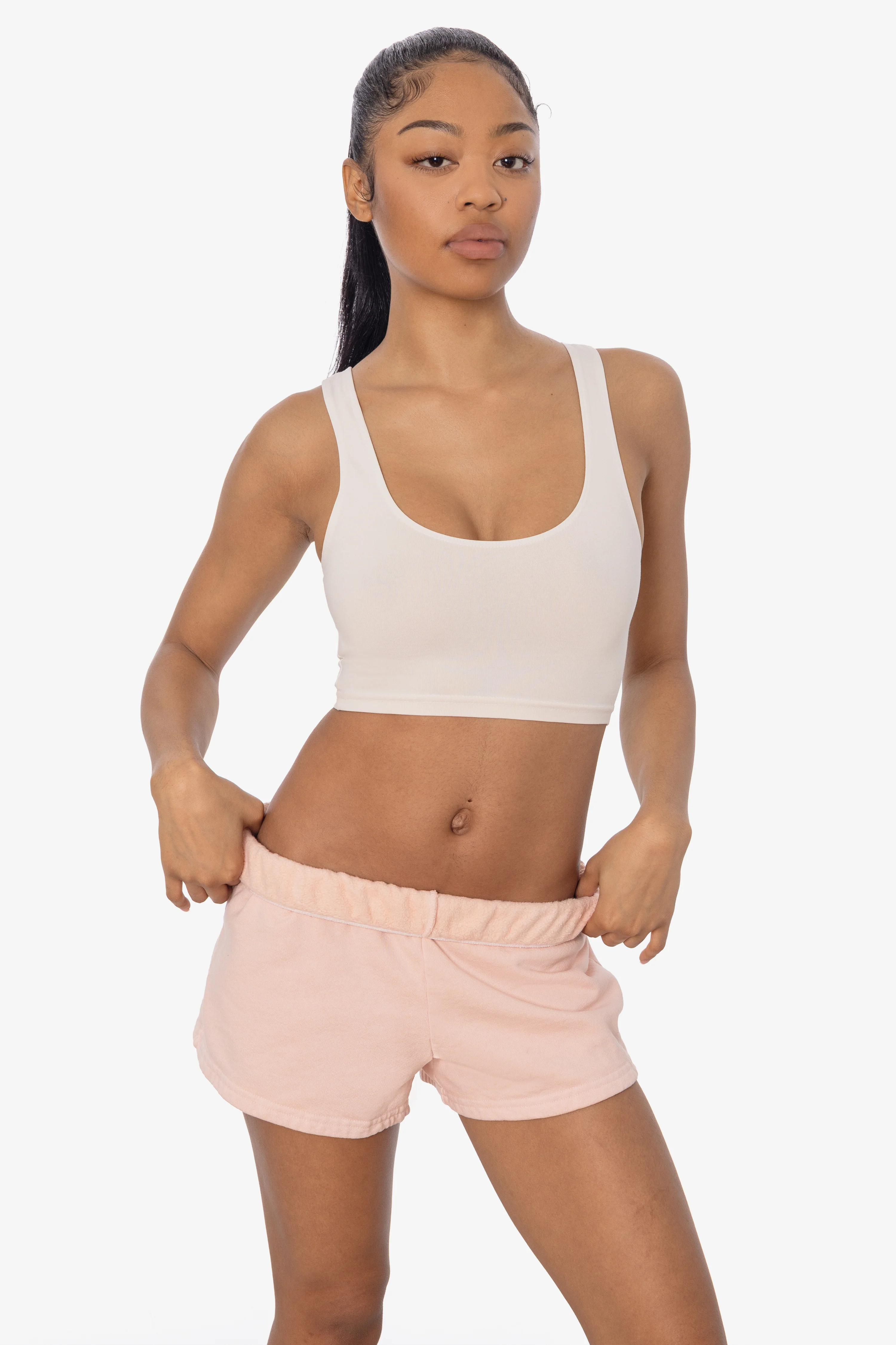 HF314 - Heavy Fleece Short Sweat Shorts (Garment Dye) - Image 12
