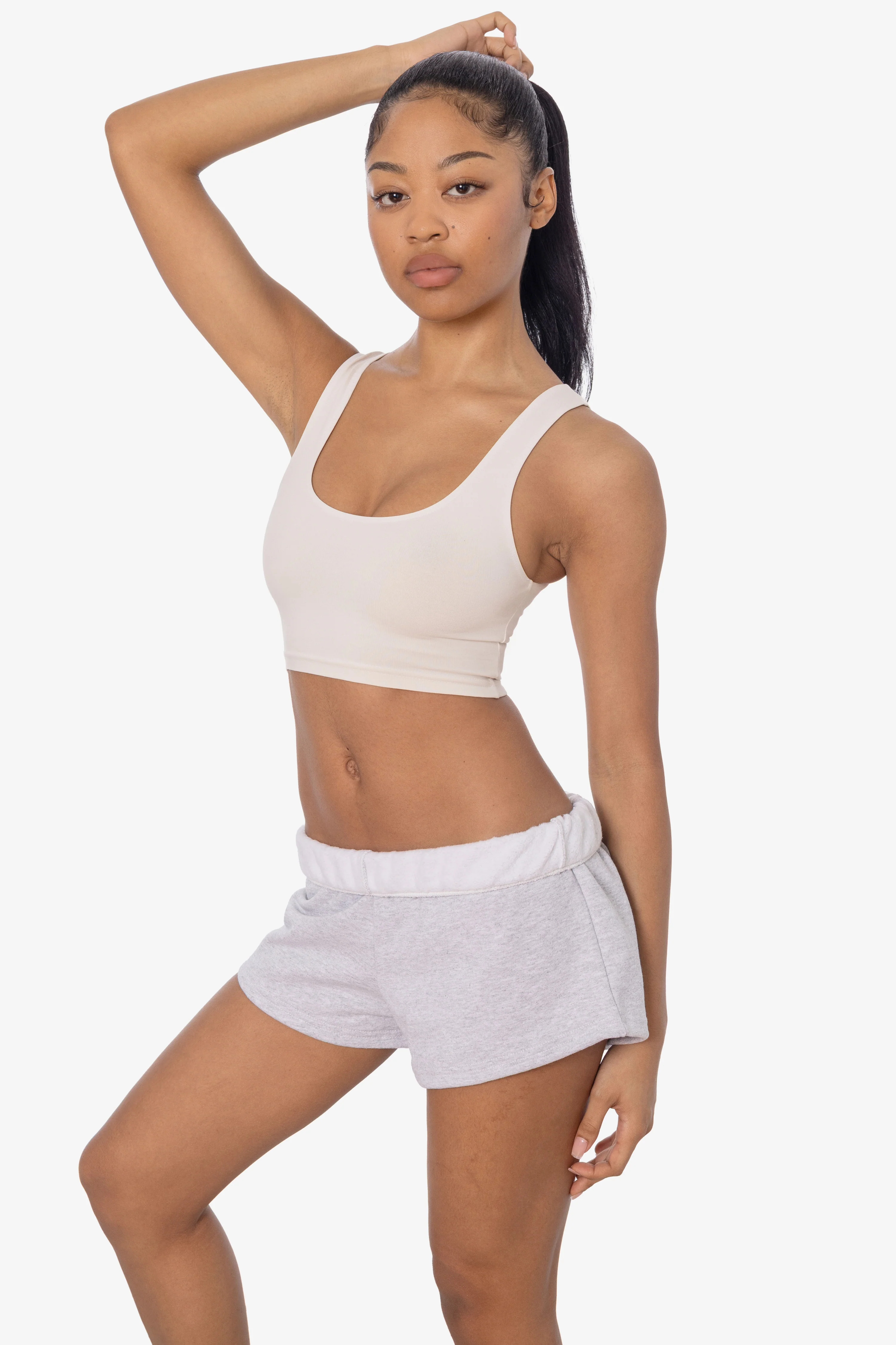 HF314 - Heavy Fleece Short Sweat Shorts (Garment Dye) - Image 15