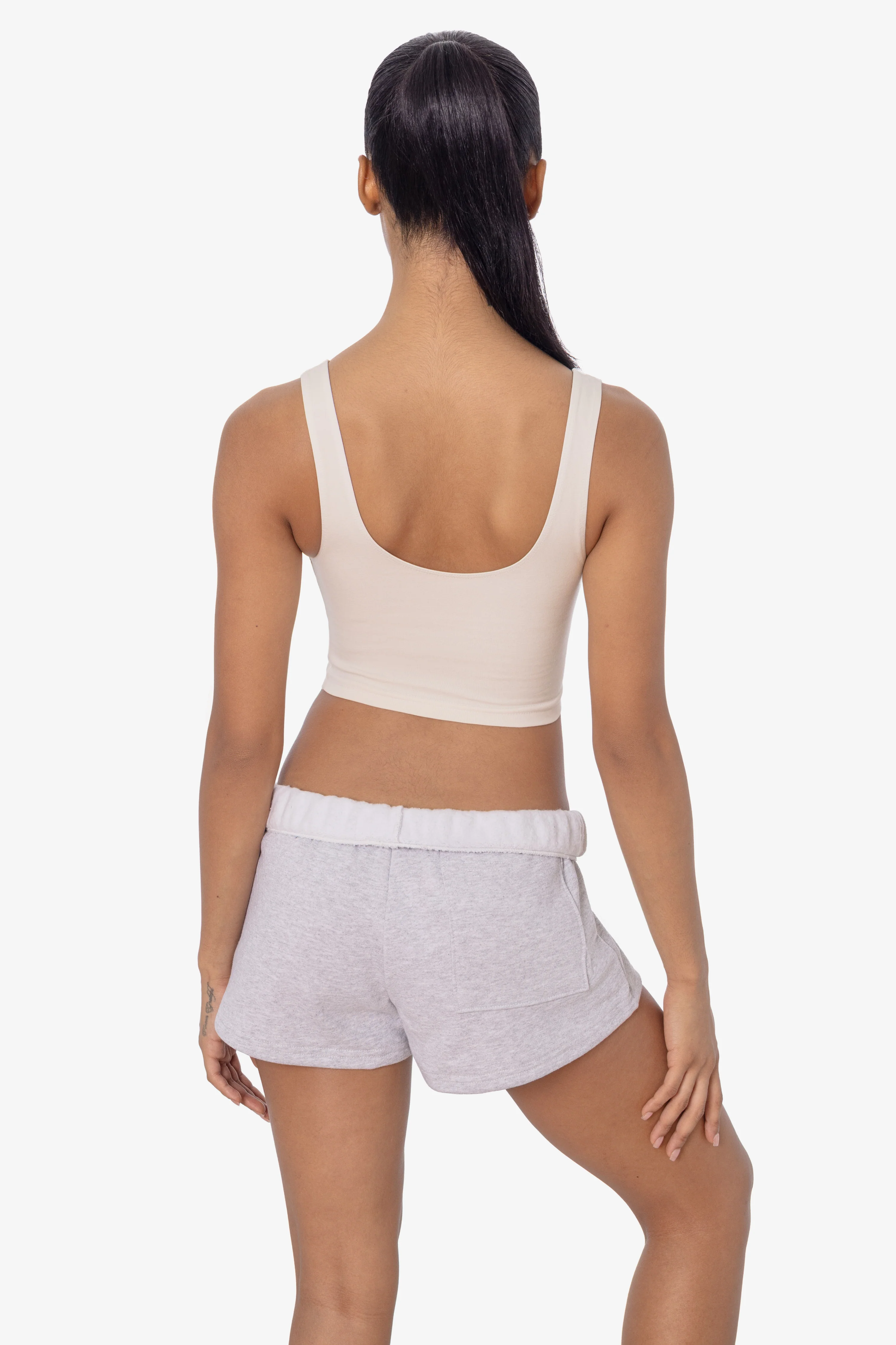 HF314 - Heavy Fleece Short Sweat Shorts (Garment Dye) - Image 16