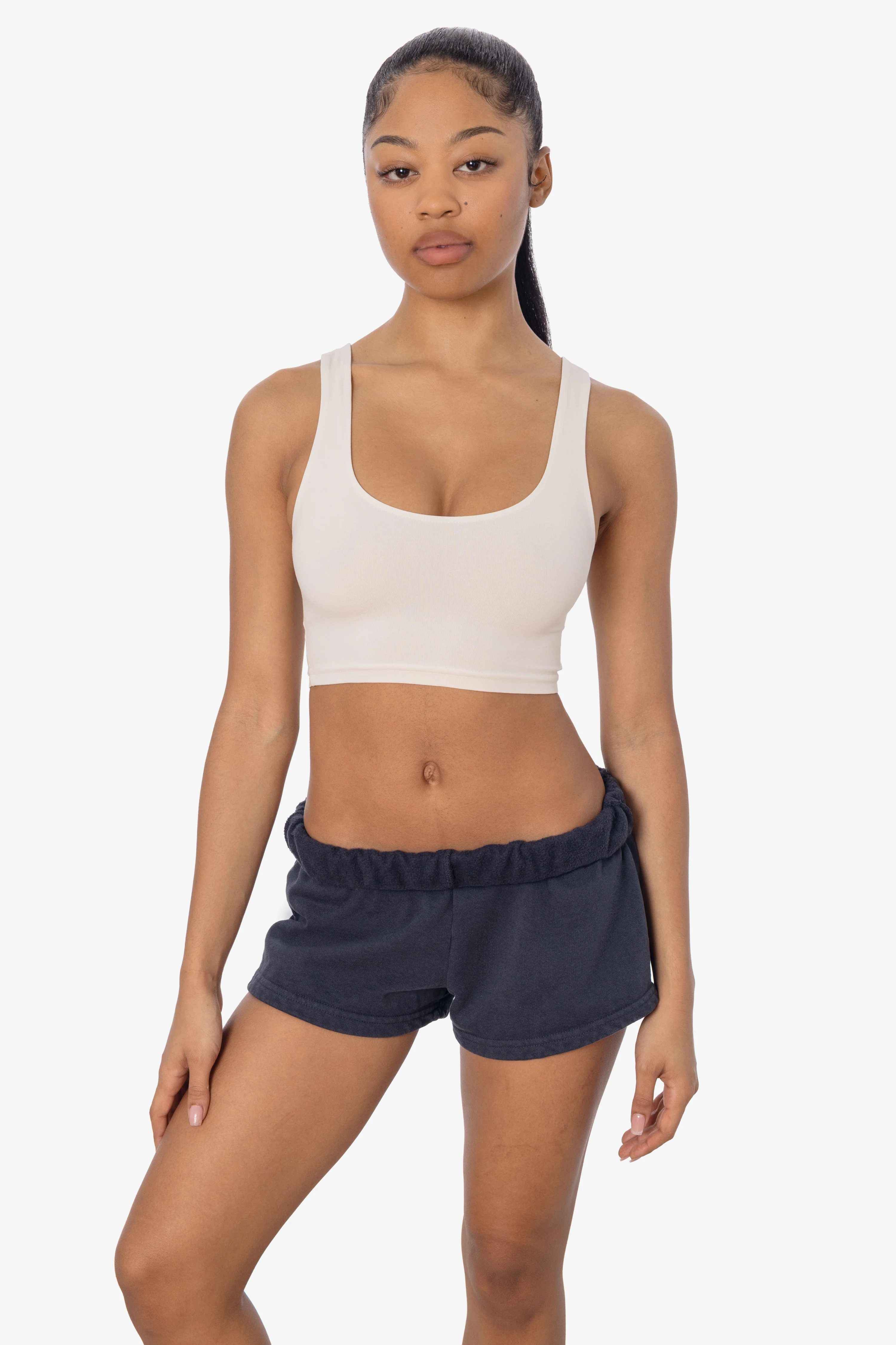 HF314 - Heavy Fleece Short Sweat Shorts (Garment Dye) - Image 17