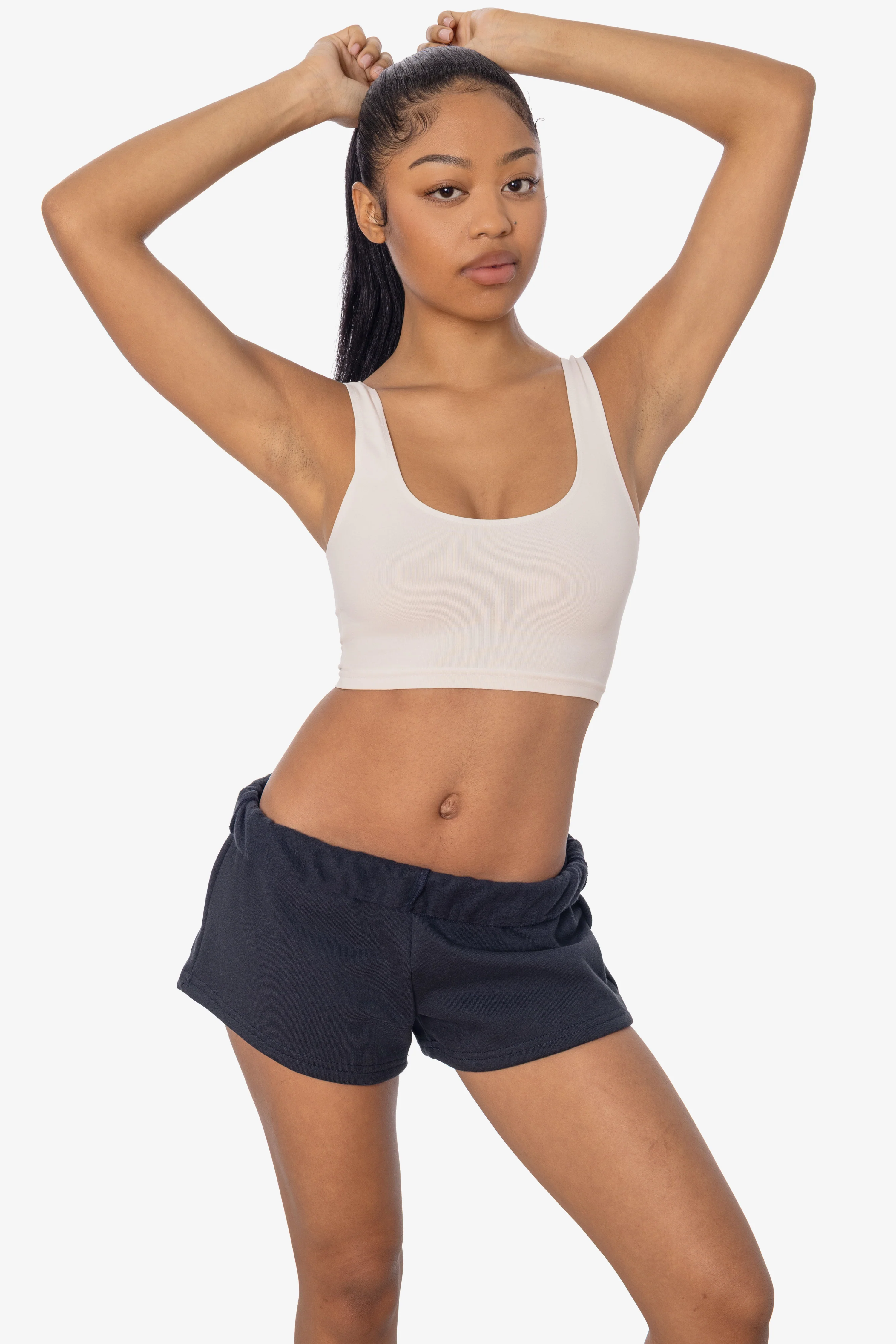 HF314 - Heavy Fleece Short Sweat Shorts (Garment Dye) - Image 18